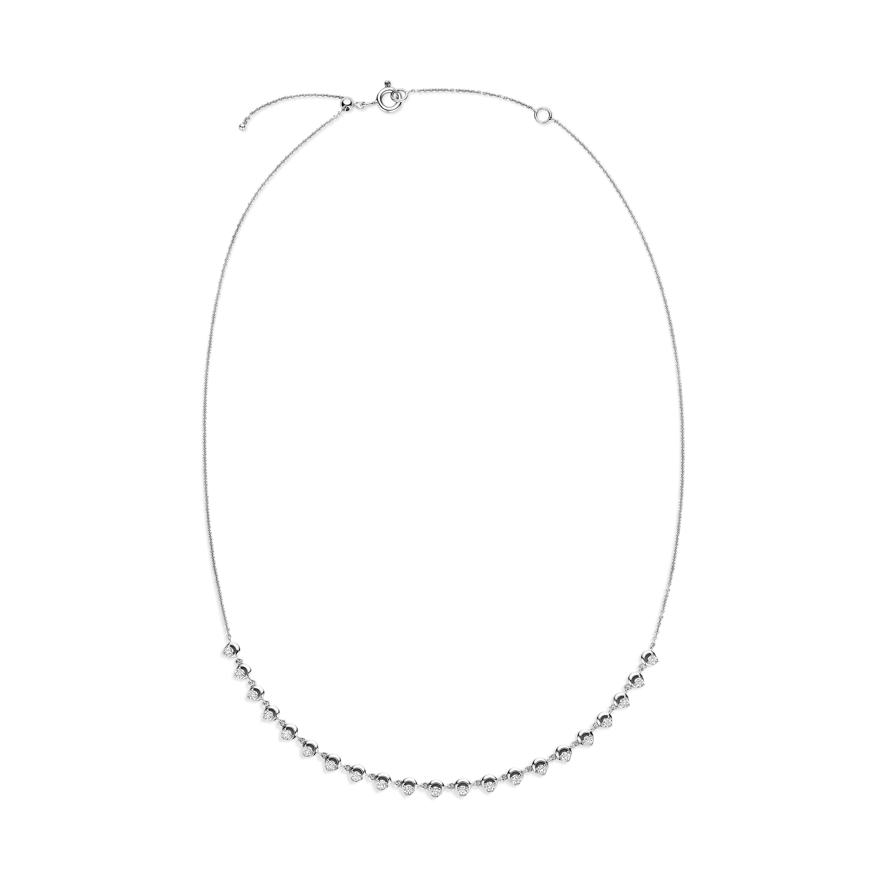 Schaap en Citroen Diamonds collier witgoud met diamant - #3