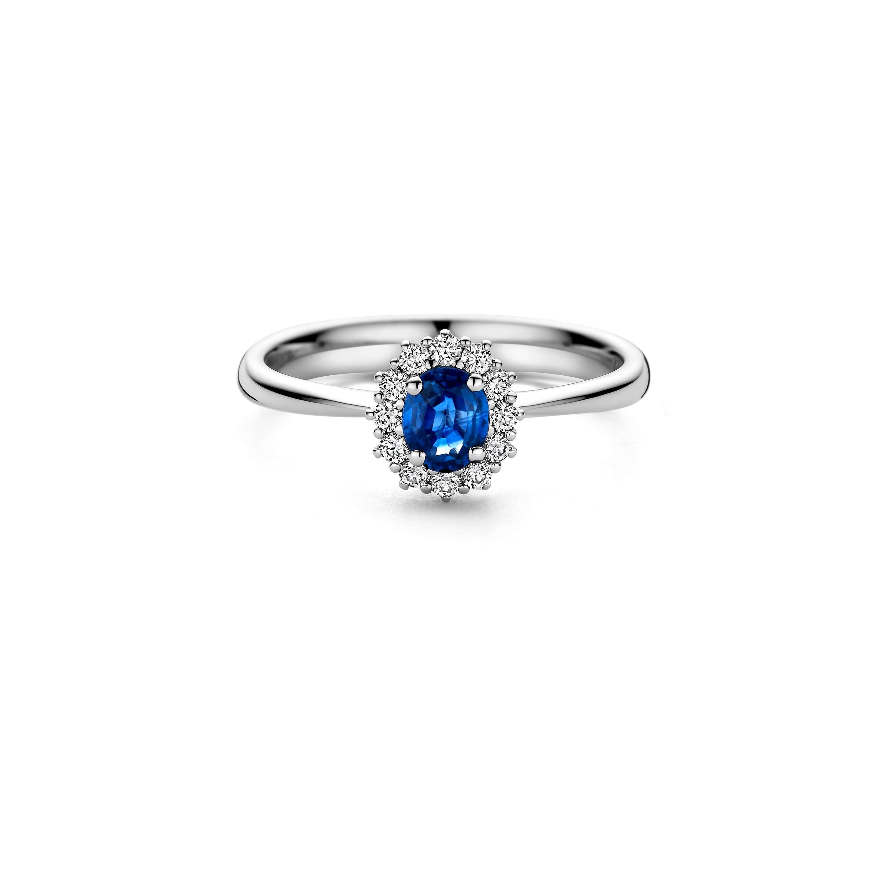 Schaap en Citroen Colours ring witgoud met diamant - #3