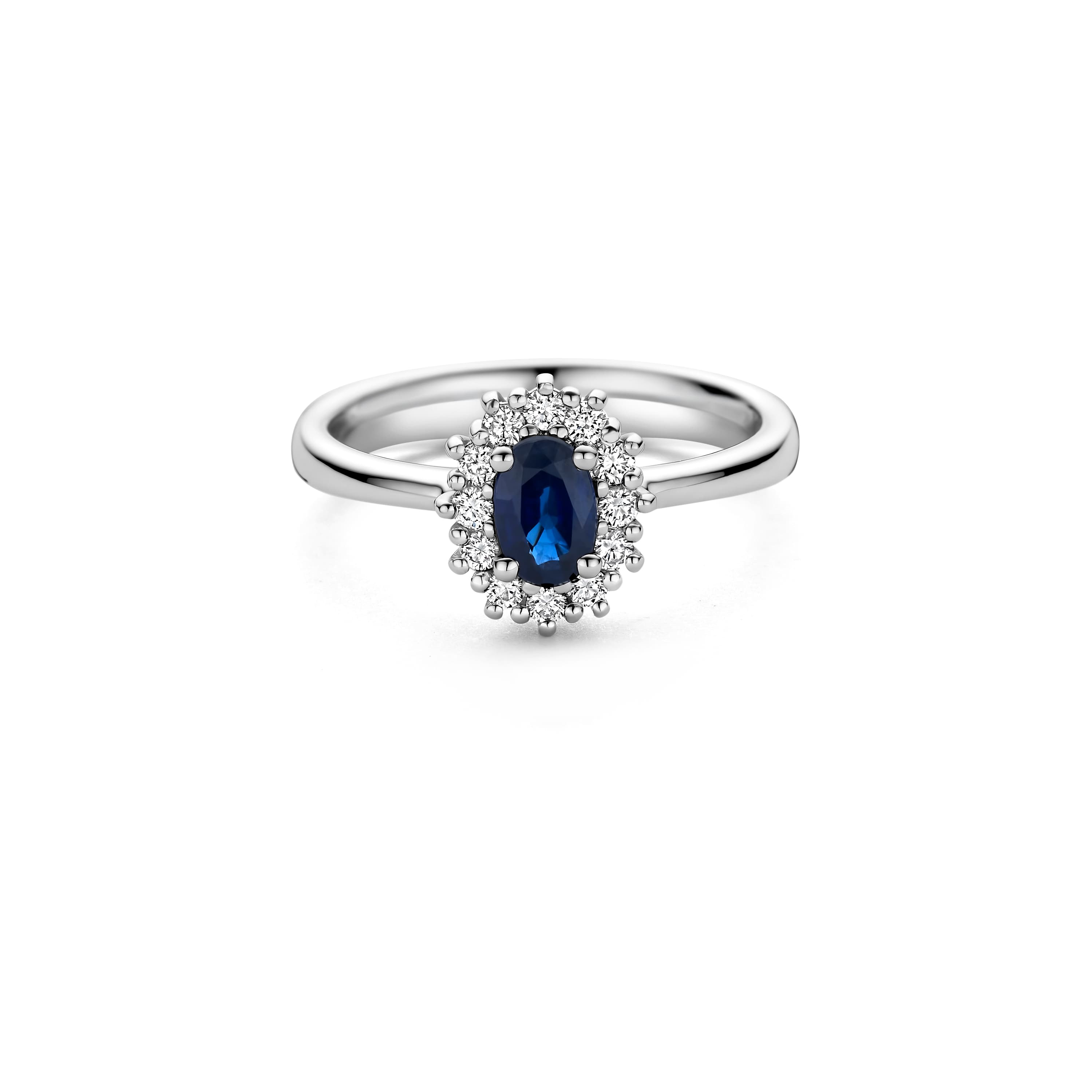 Schaap en Citroen Colours ring witgoud met diamant - #3