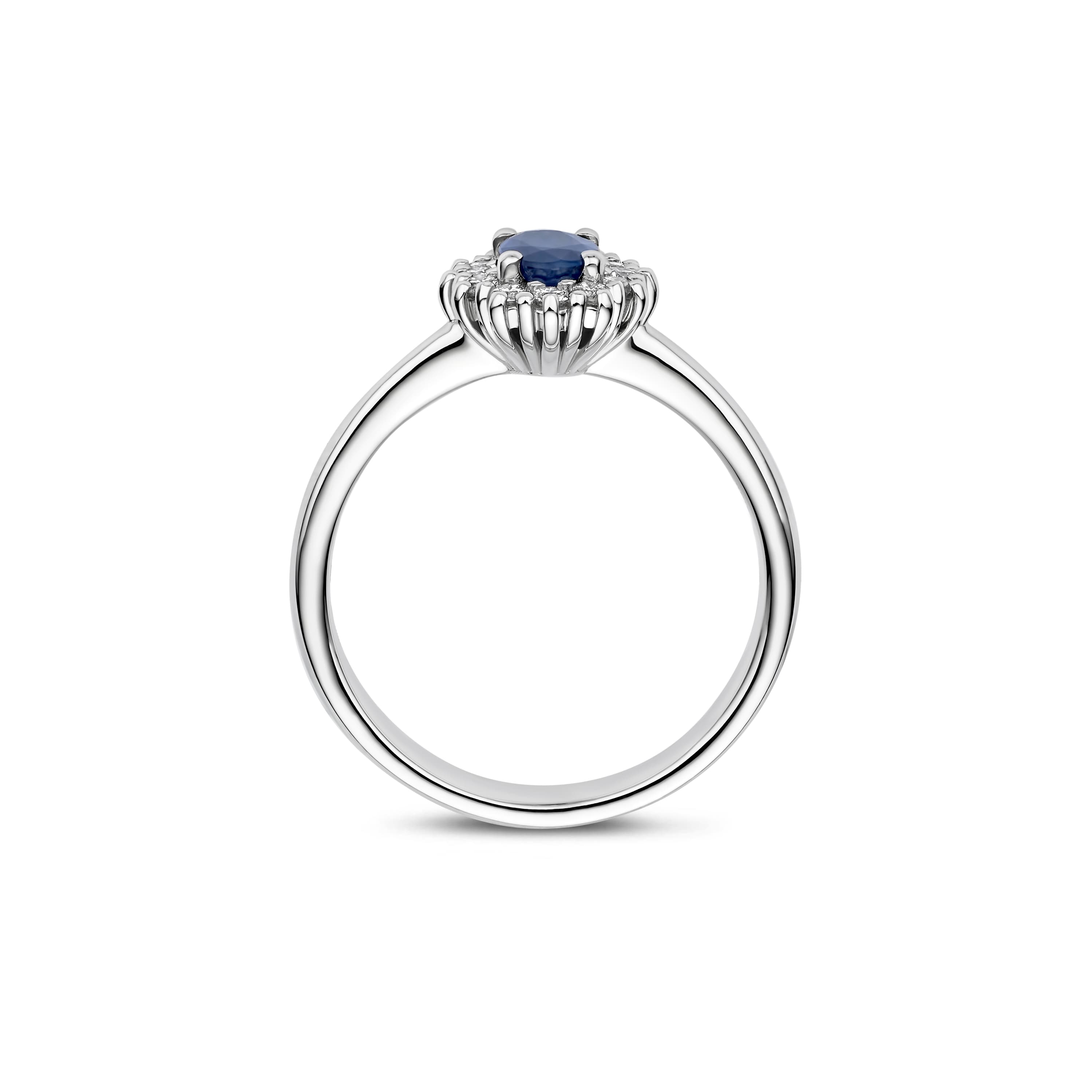 Schaap en Citroen Colours ring witgoud met diamant - #4