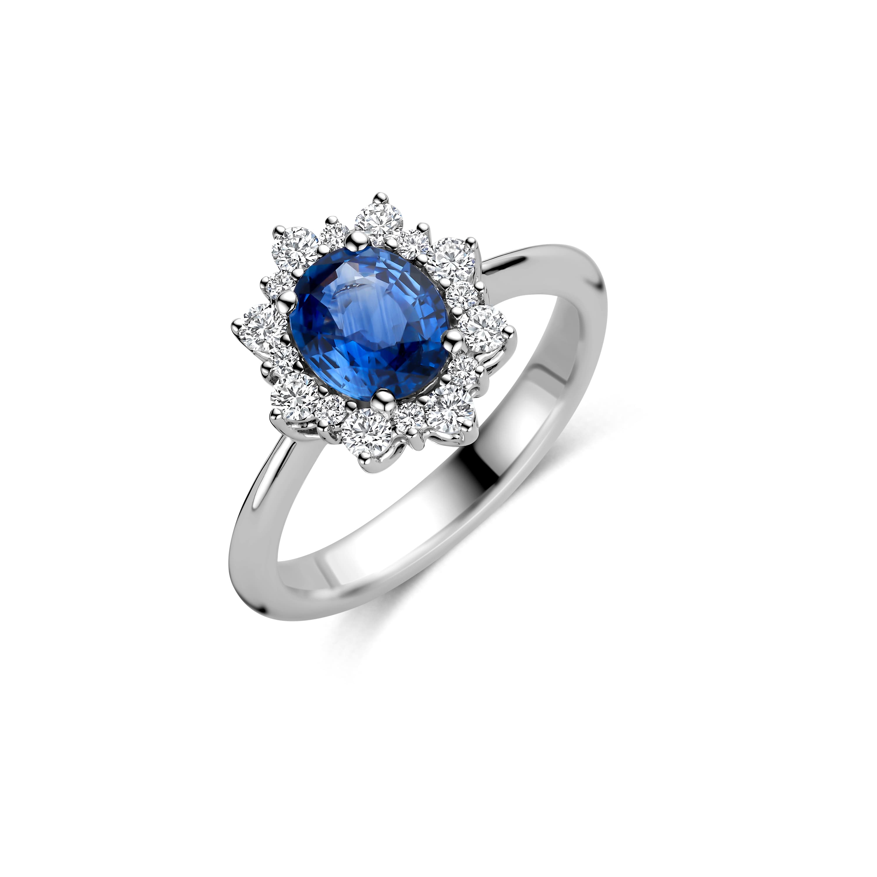 Schaap en Citroen Colours ring witgoud met diamant - #2