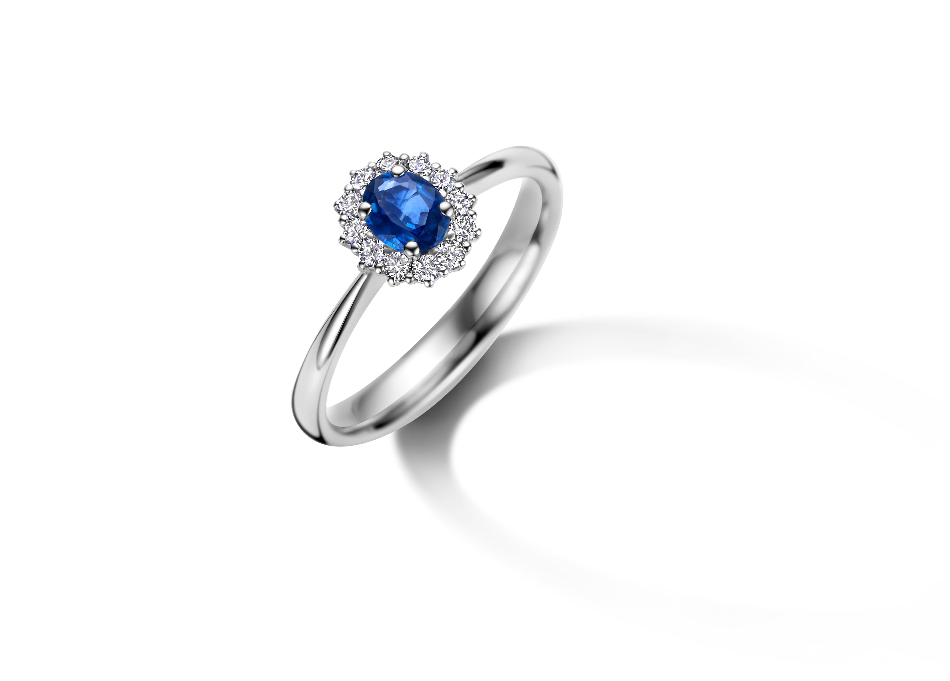 Schaap en Citroen Colours ring witgoud met diamant - #2