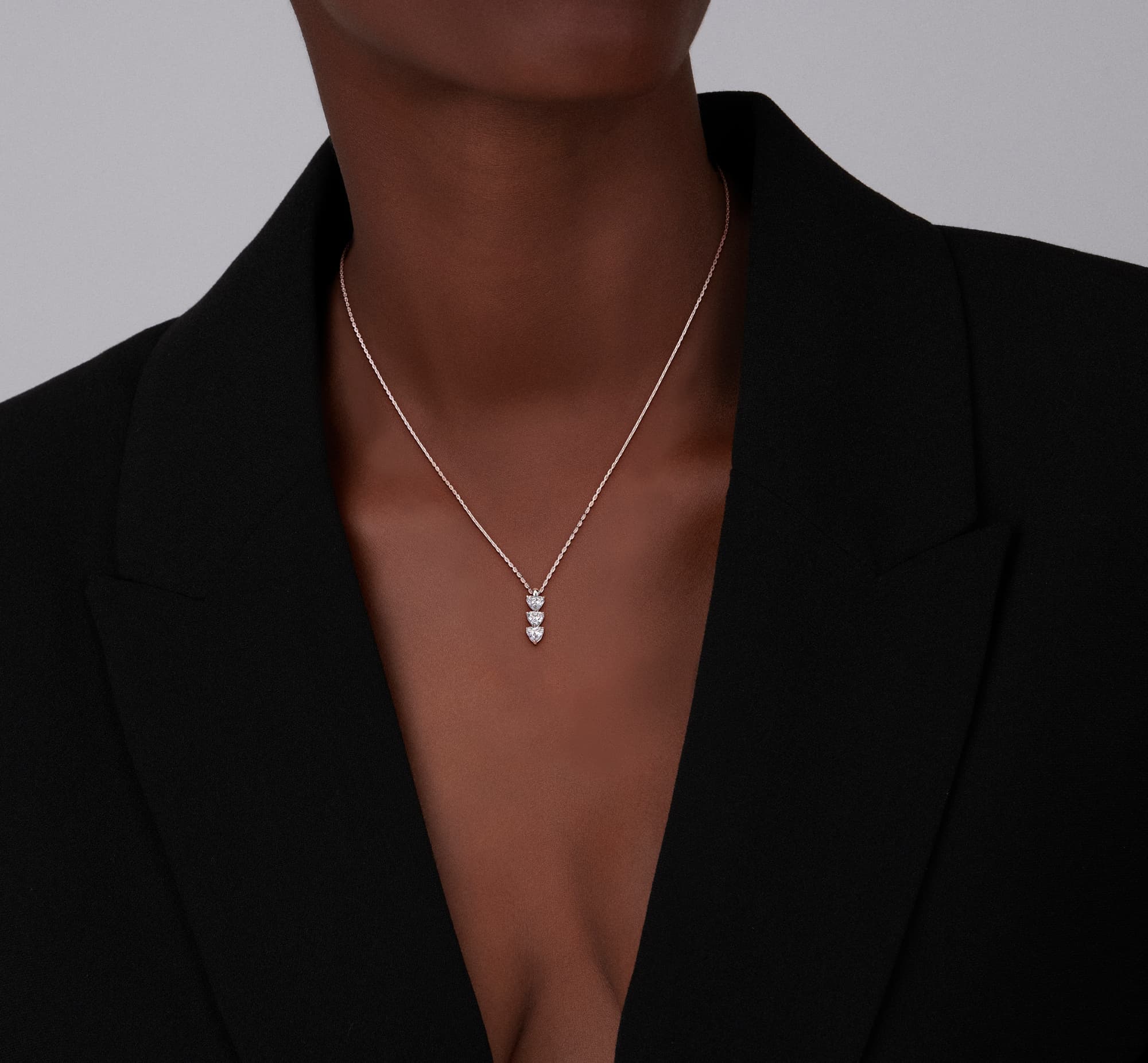 Schaap en Citroen Diamonds collier witgoud met diamant - #3