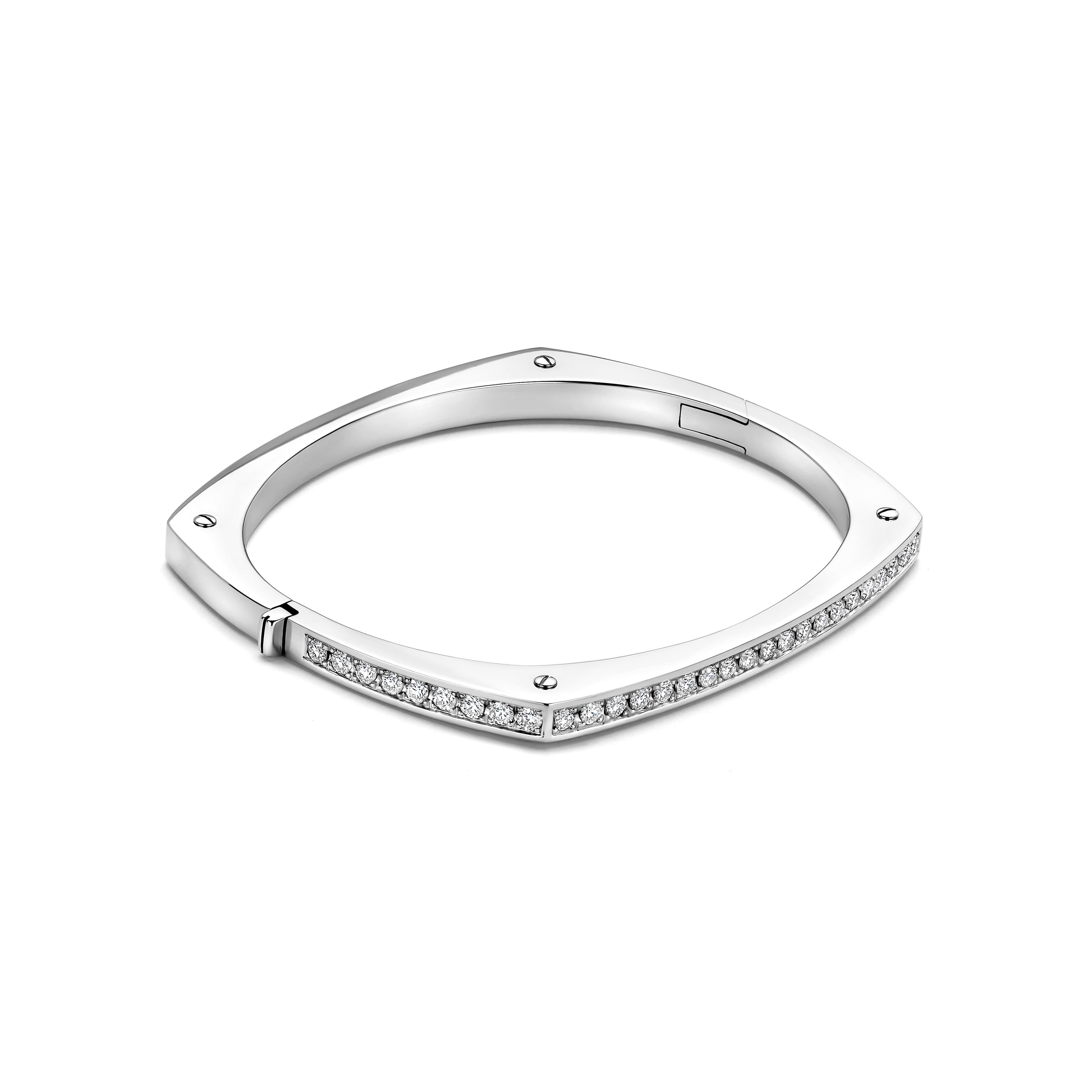 Schaap en Citroen Diamonds armband witgoud met diamant - #3