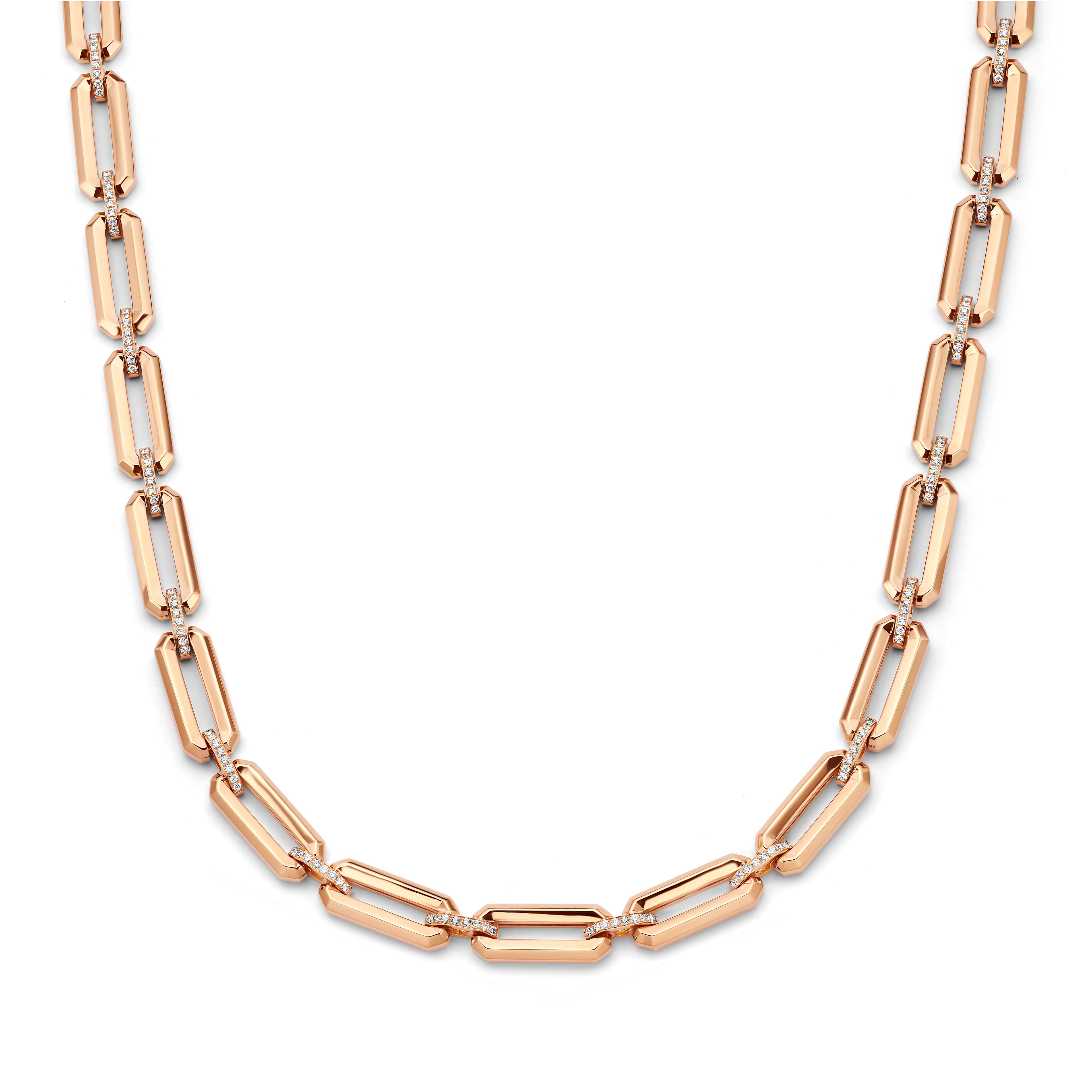 Schaap en Citroen Diamonds collier roodgoud met diamant - #3