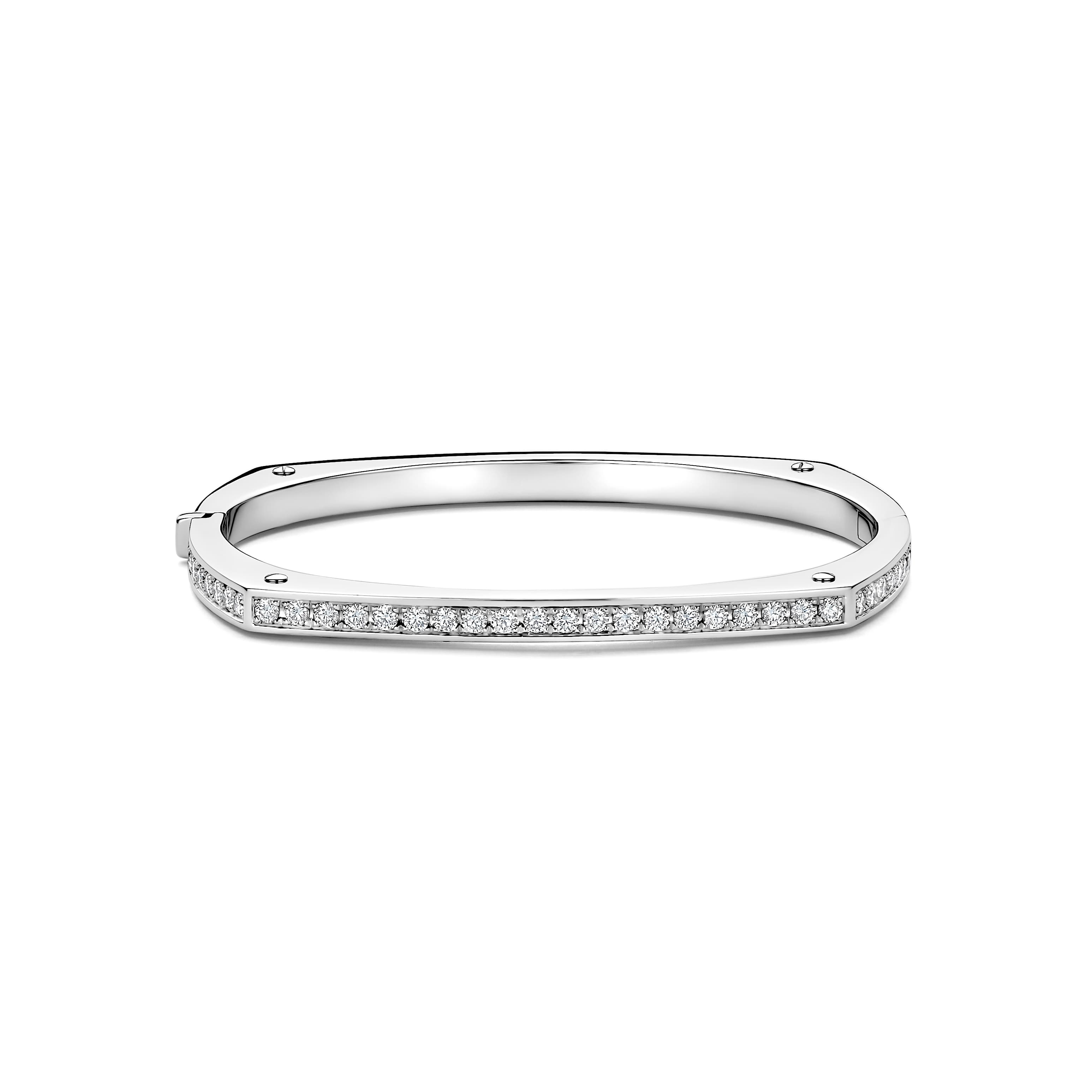 Schaap en Citroen Diamonds armband witgoud met diamant - #1