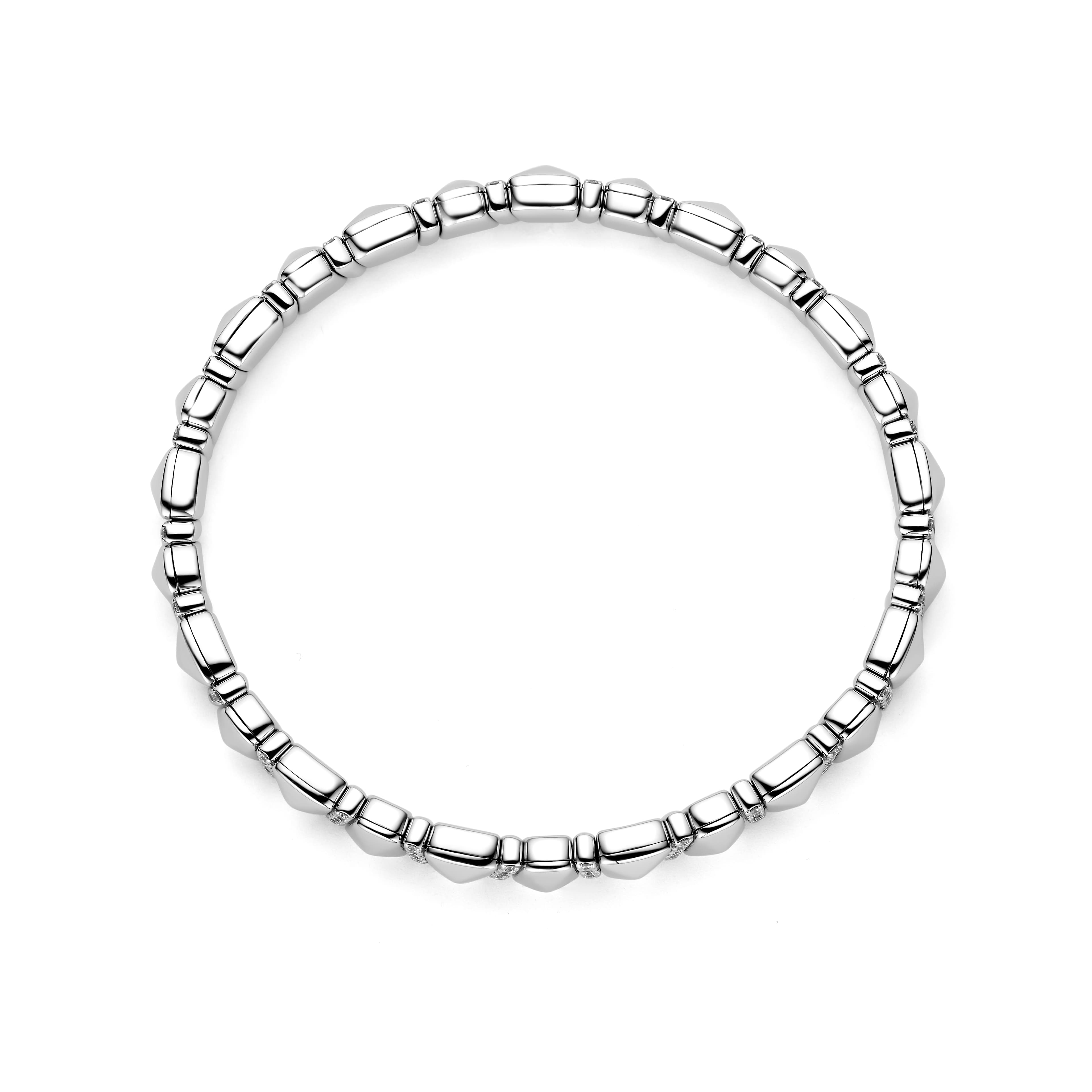 Schaap en Citroen Diamonds armband witgoud met diamant - #3