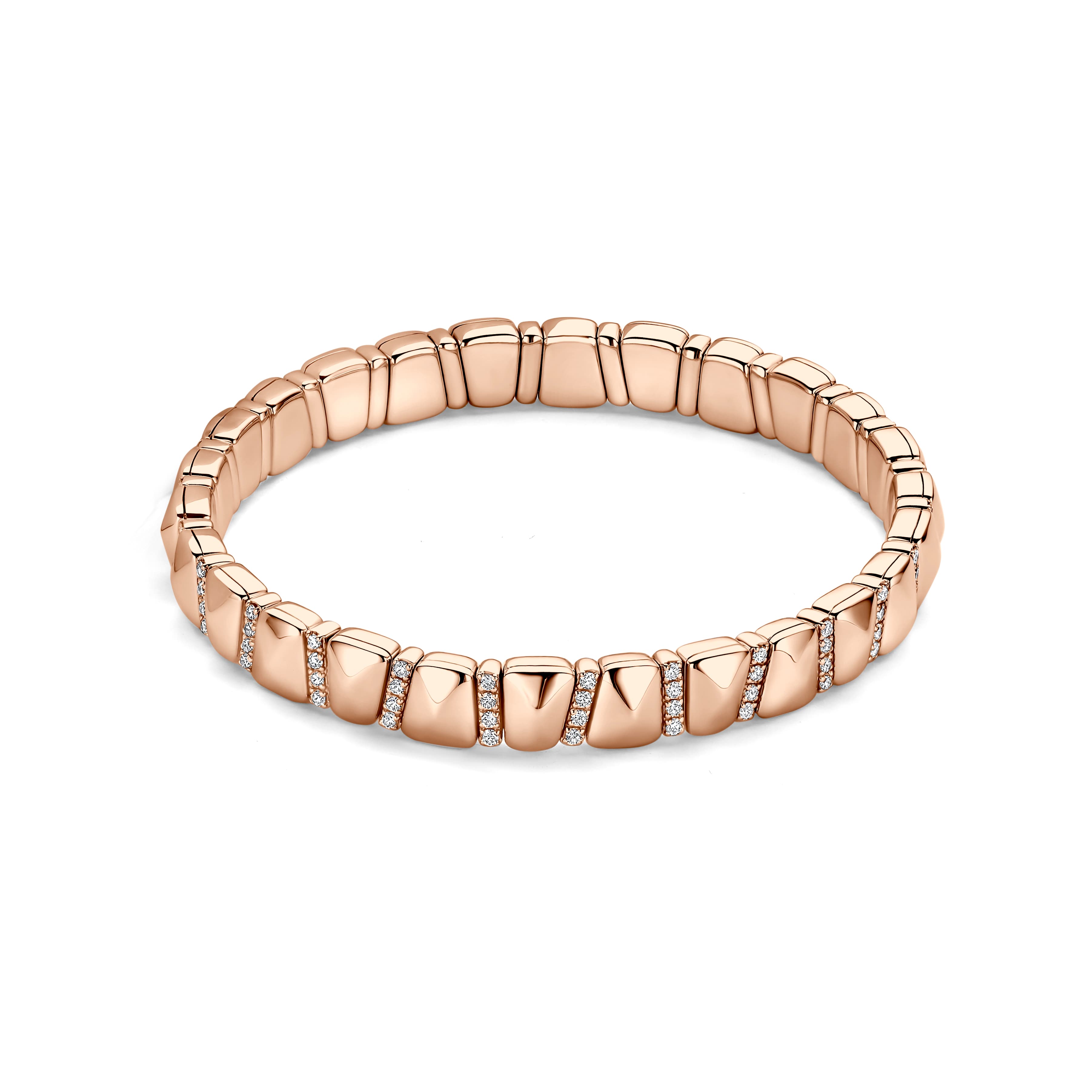 Schaap en Citroen Diamonds armband roodgoud met diamant - #2
