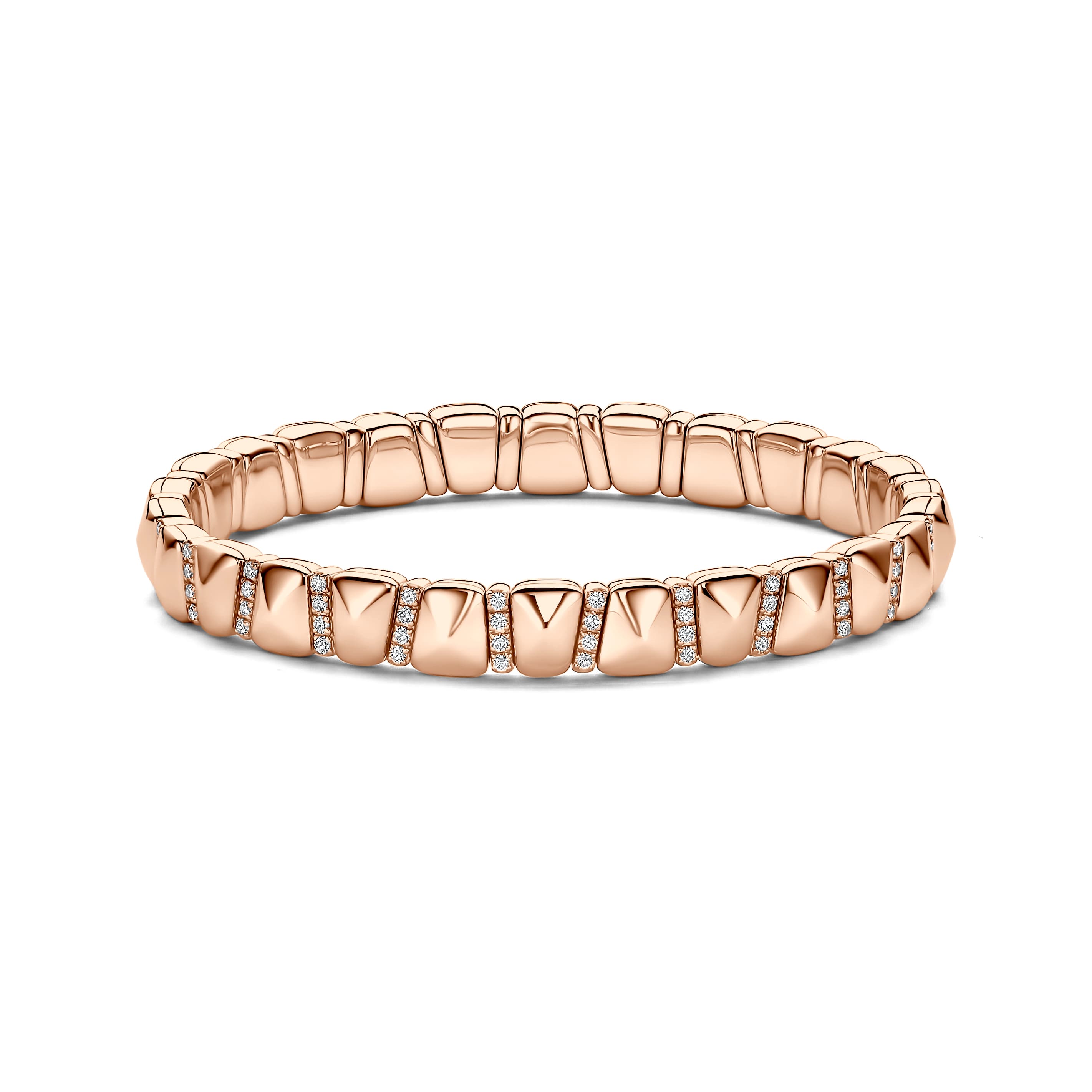 Schaap en Citroen Diamonds armband roodgoud met diamant - #1