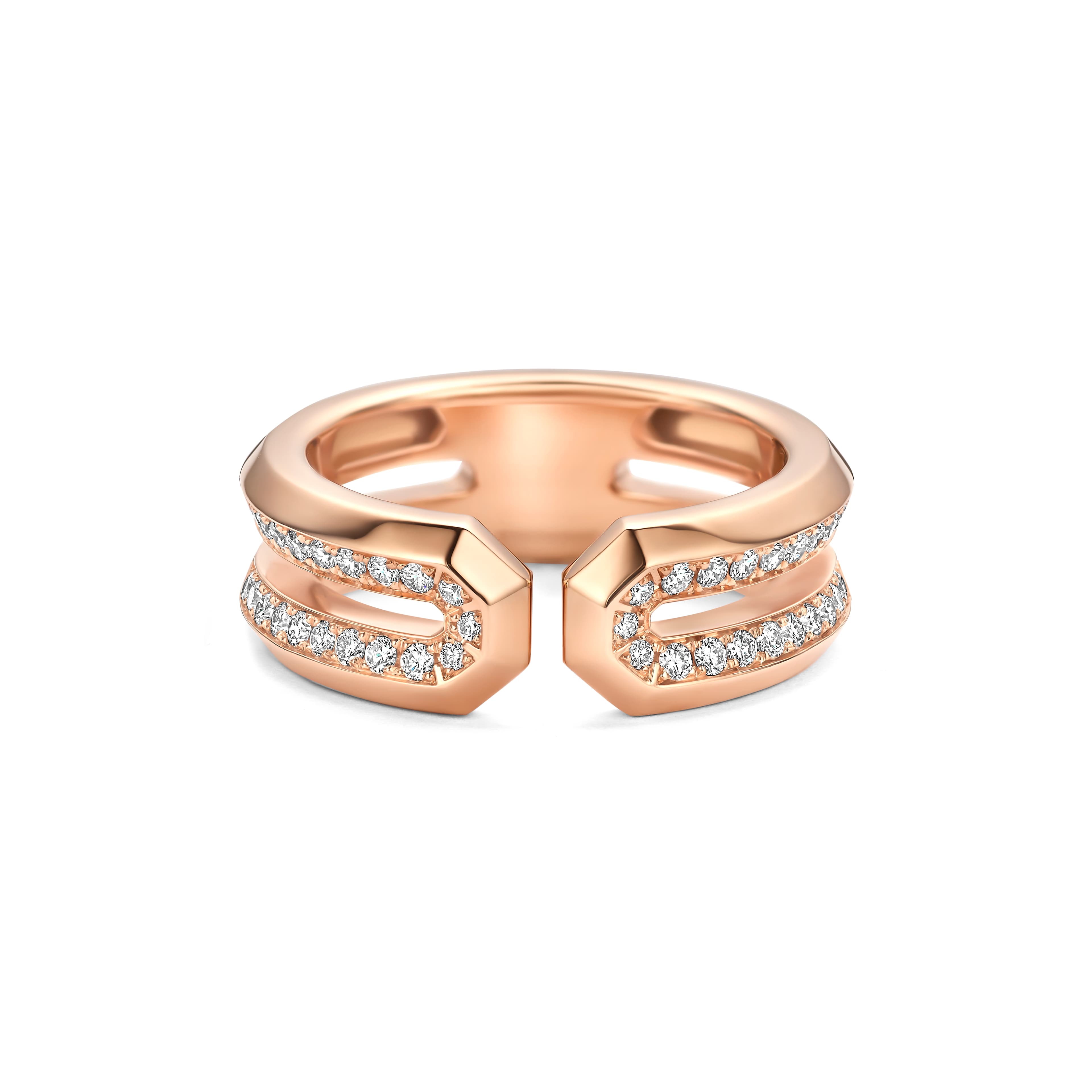 Schaap en Citroen Diamonds ring roodgoud met diamant - #2