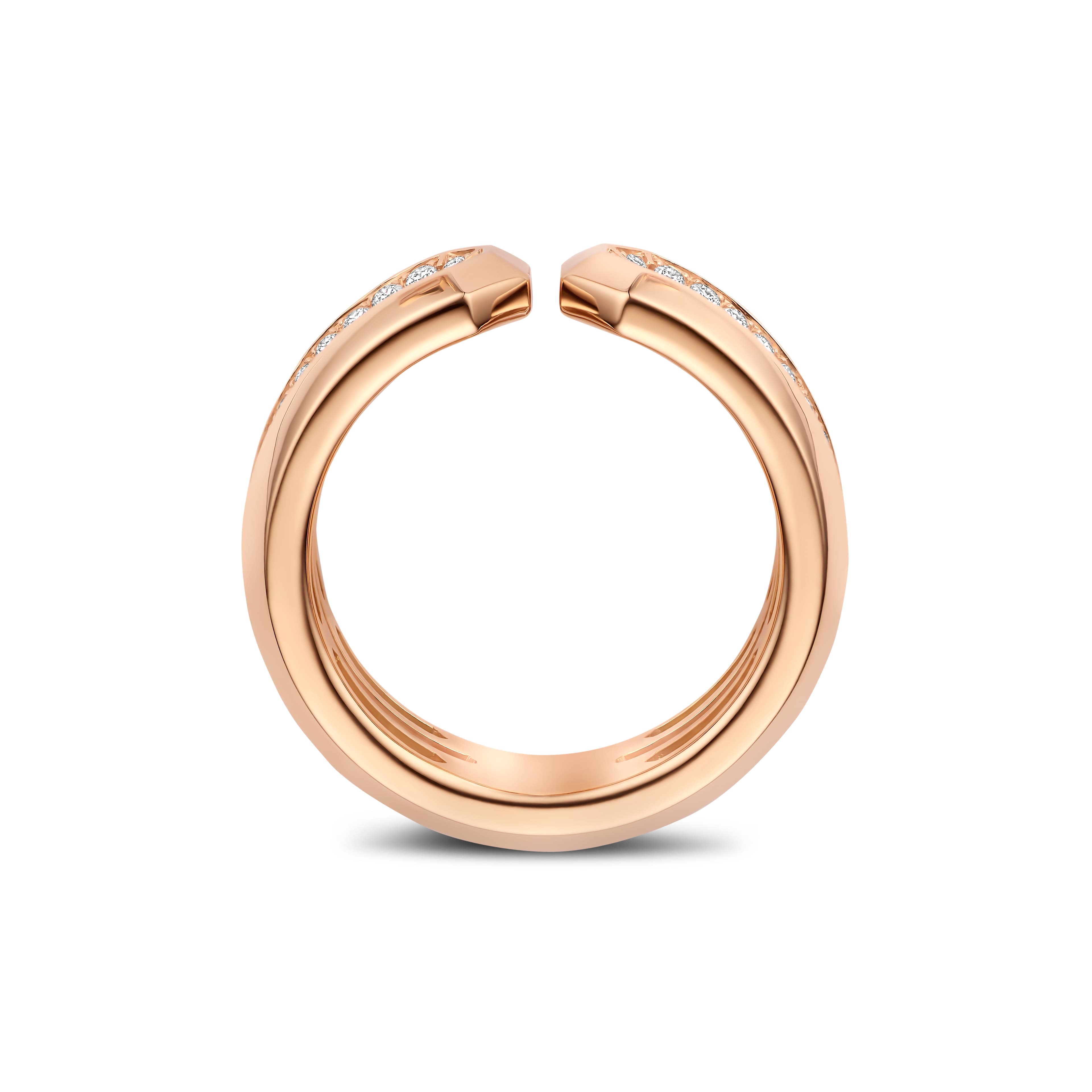 Schaap en Citroen Diamonds ring roodgoud met diamant - #3