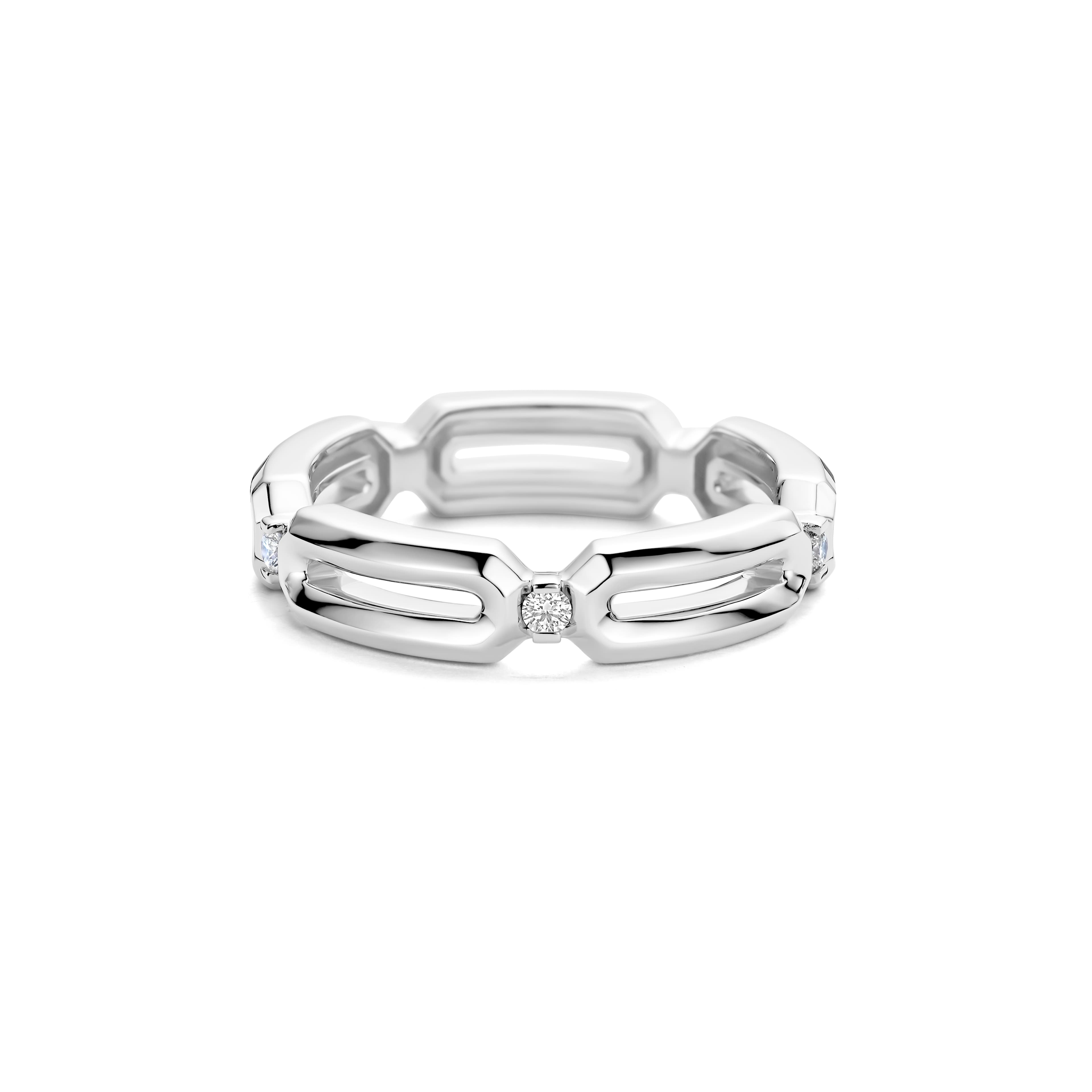 Schaap en Citroen Diamonds ring witgoud met diamant - #2