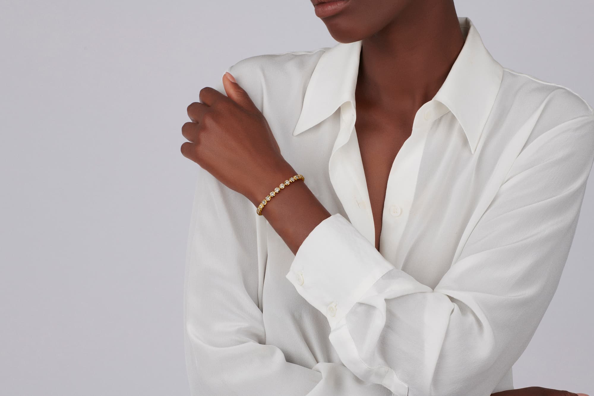 Schaap en Citroen Diamonds armband roodgoud met diamant - #3