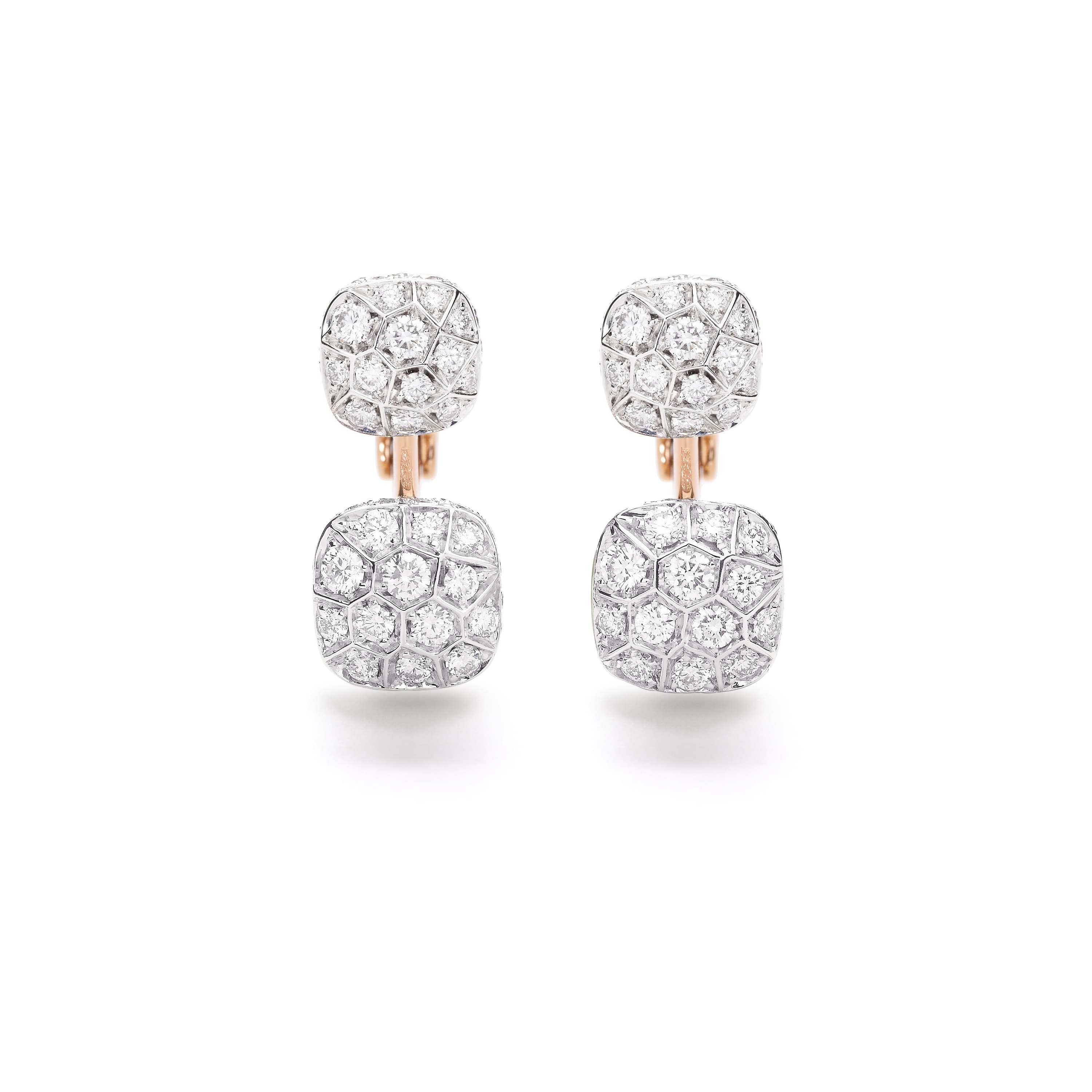Pomellato Nudo Diamonds oorsieraad witgoud met diamant - POC4021 O6WHR DB000 - #2