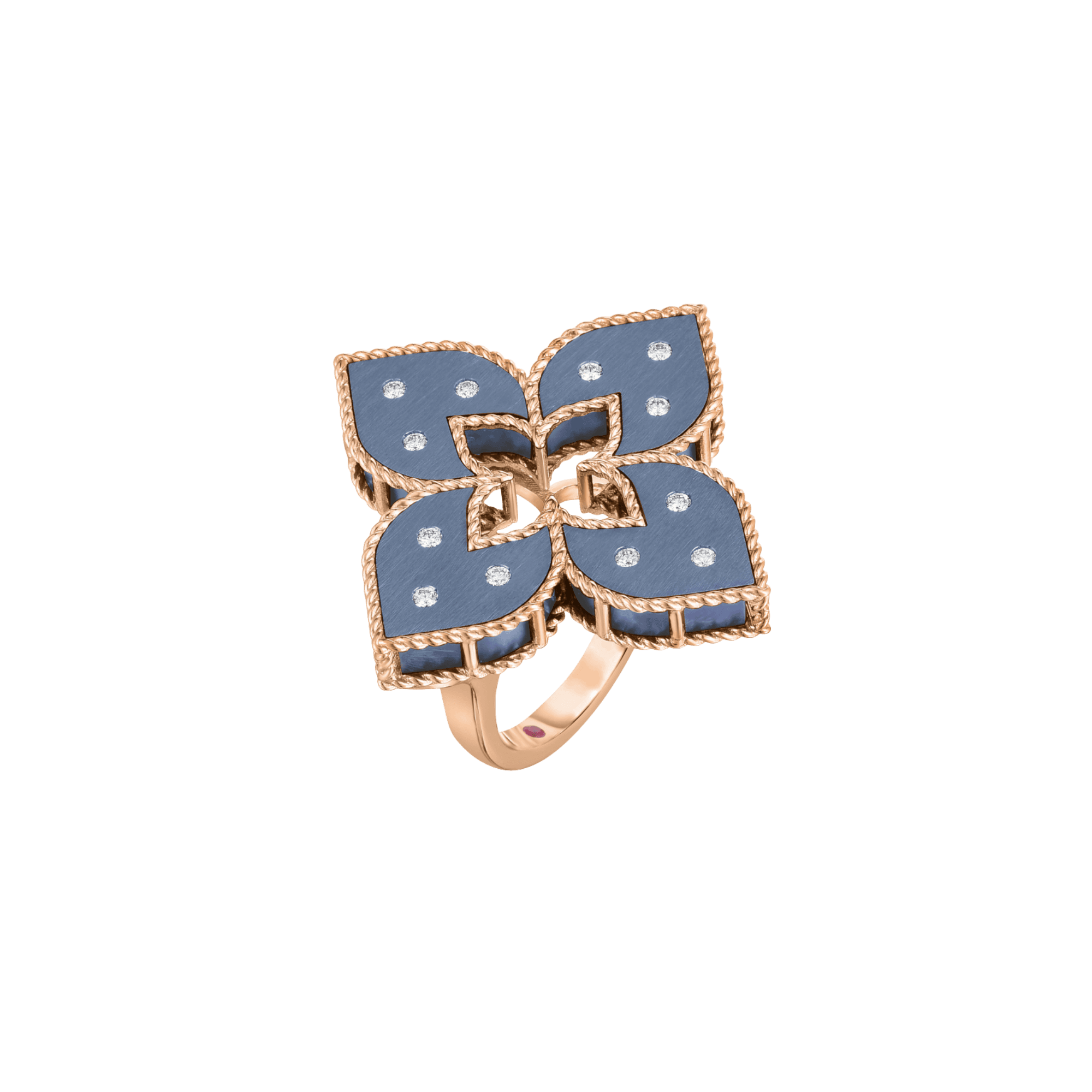 Roberto Coin Venetian Princess ring roodgoud met diamant - ADR777RI3346 - #1