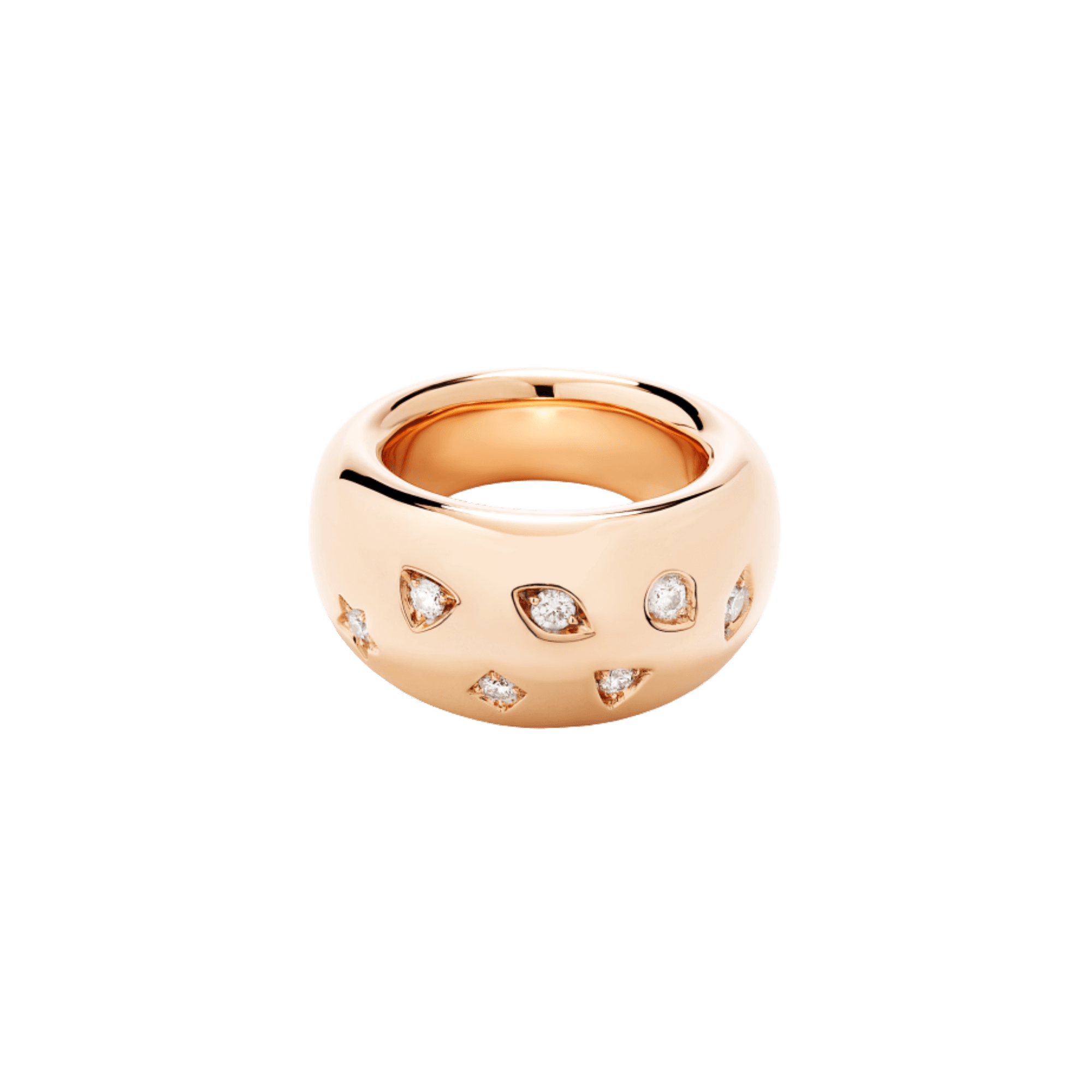 Pomellato Iconica ring roodgoud met diamant - PAC6007 O7000 DB000 - #3