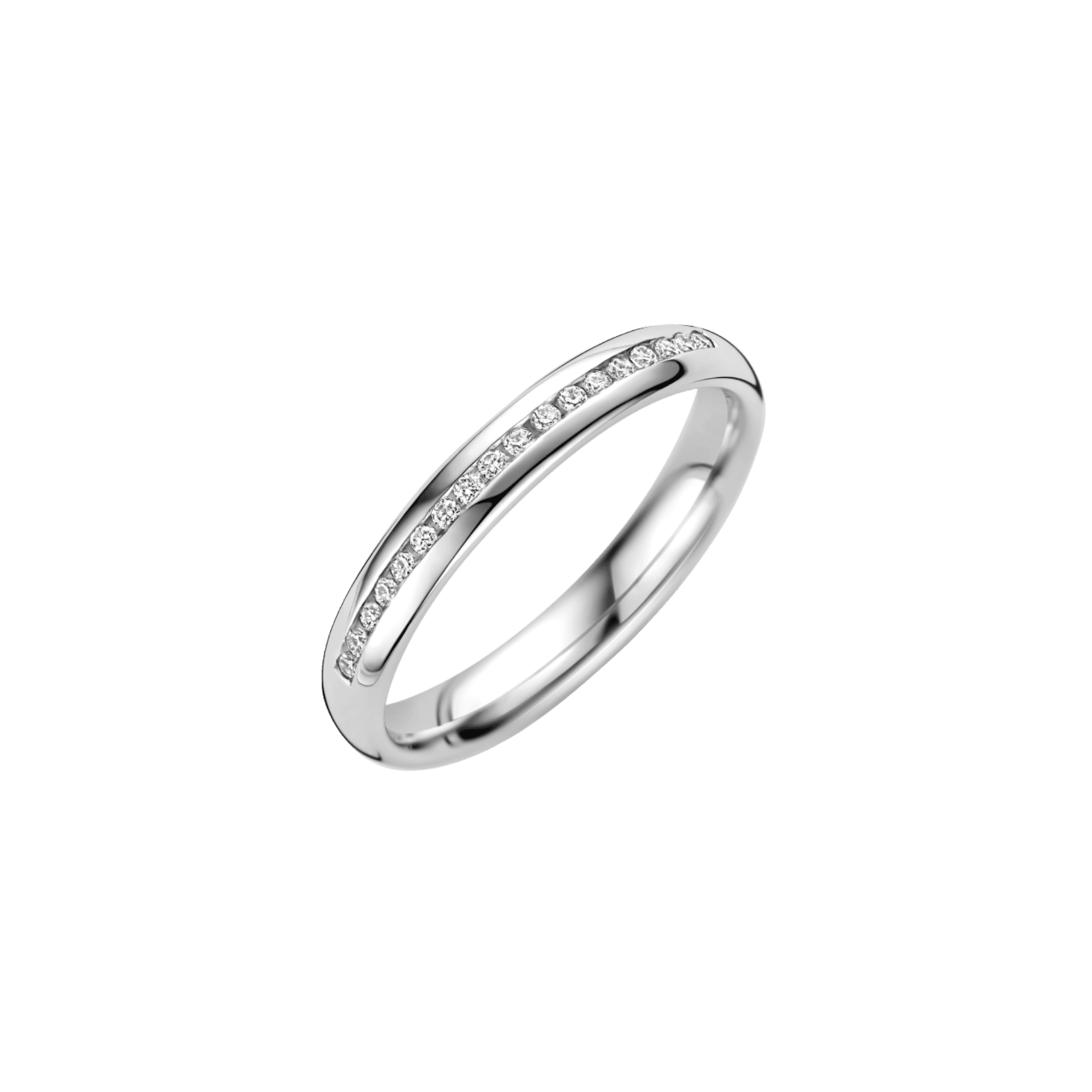 Trouwring Classic Love Collection witgoud - 246965 - #1