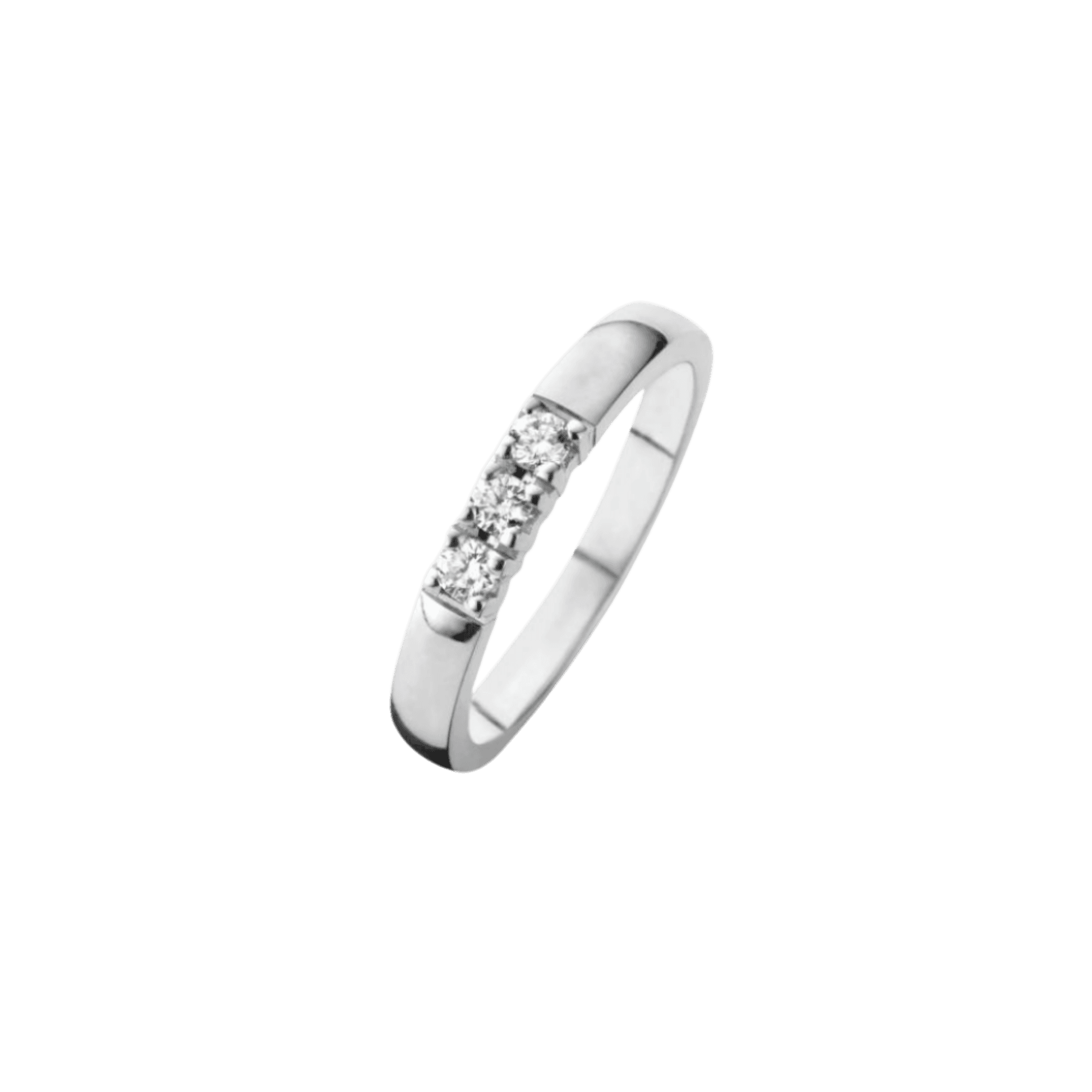 Schaap en Citroen Diamonds ring witgoud met diamant - #1