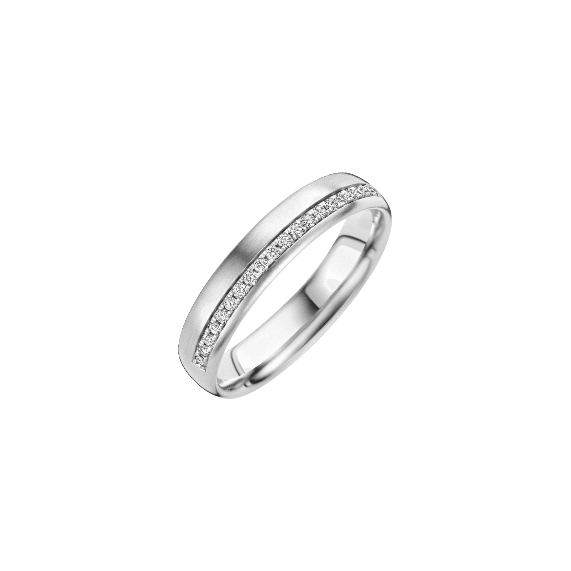 Trouwring Classic Love Collection witgoud - 246961 - #1