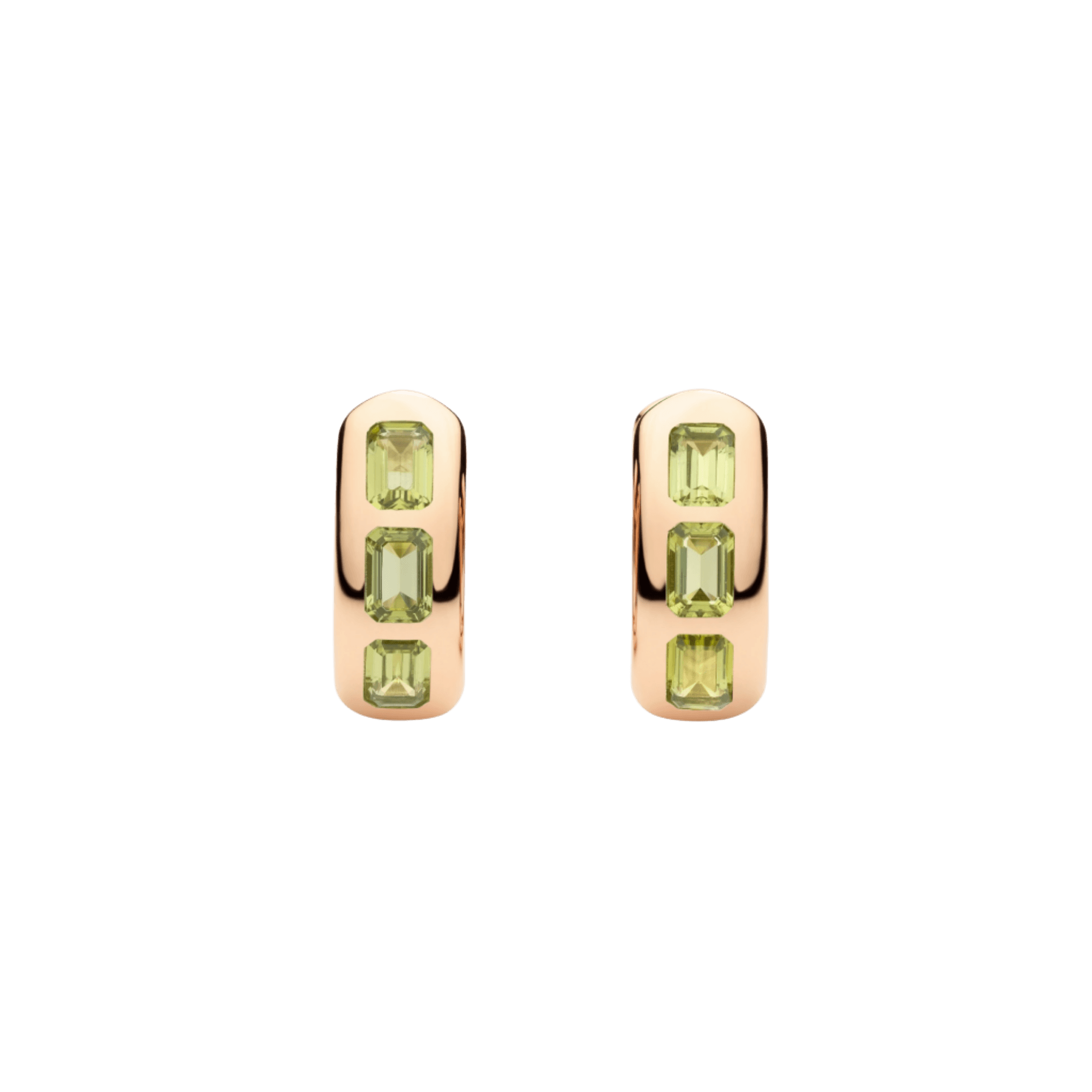 Pomellato Iconica oorsieraad roodgoud met peridoot - POC3020 O7000 000EY - #1