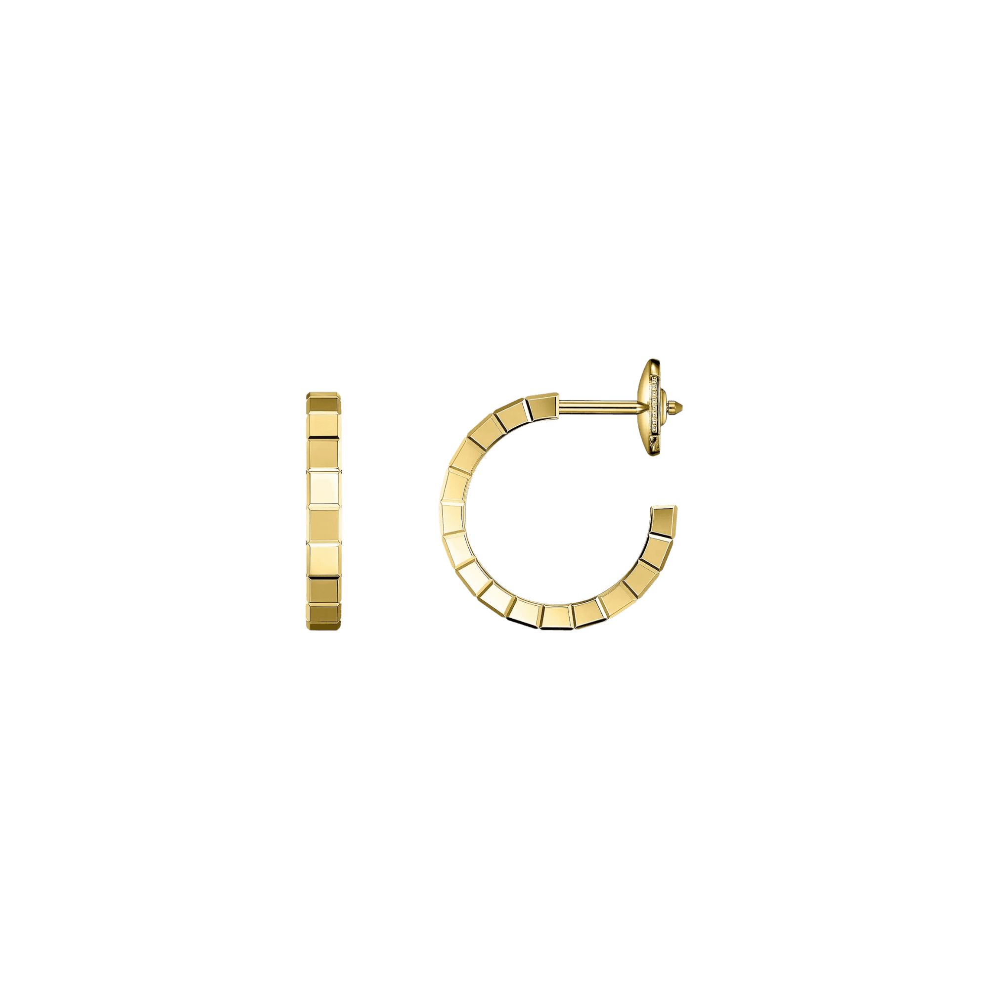 Chopard Ice Cube Mini oorsieraad geelgoud - 837702-0006 - #3