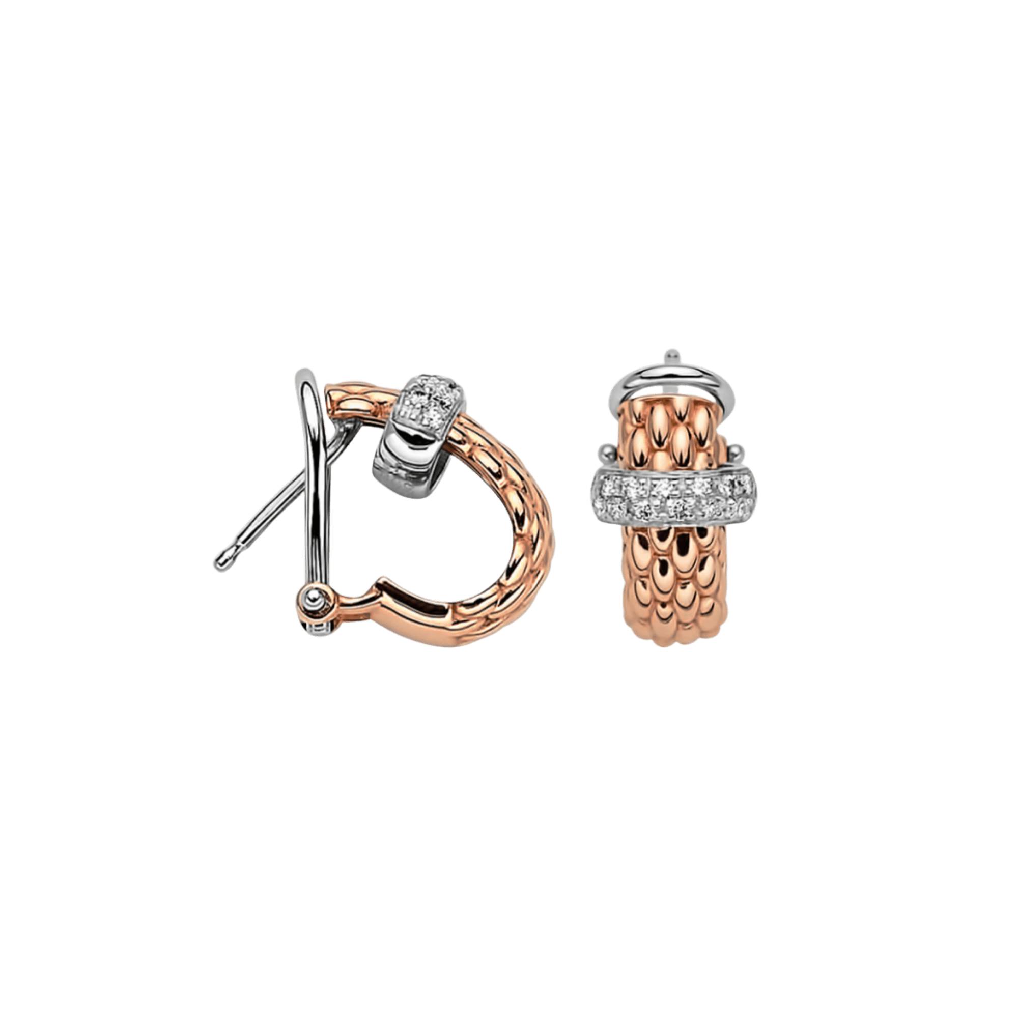 FOPE Vendôme oorsieraad roodgoud - 56002OX_BB_R_XBX_000 - #2