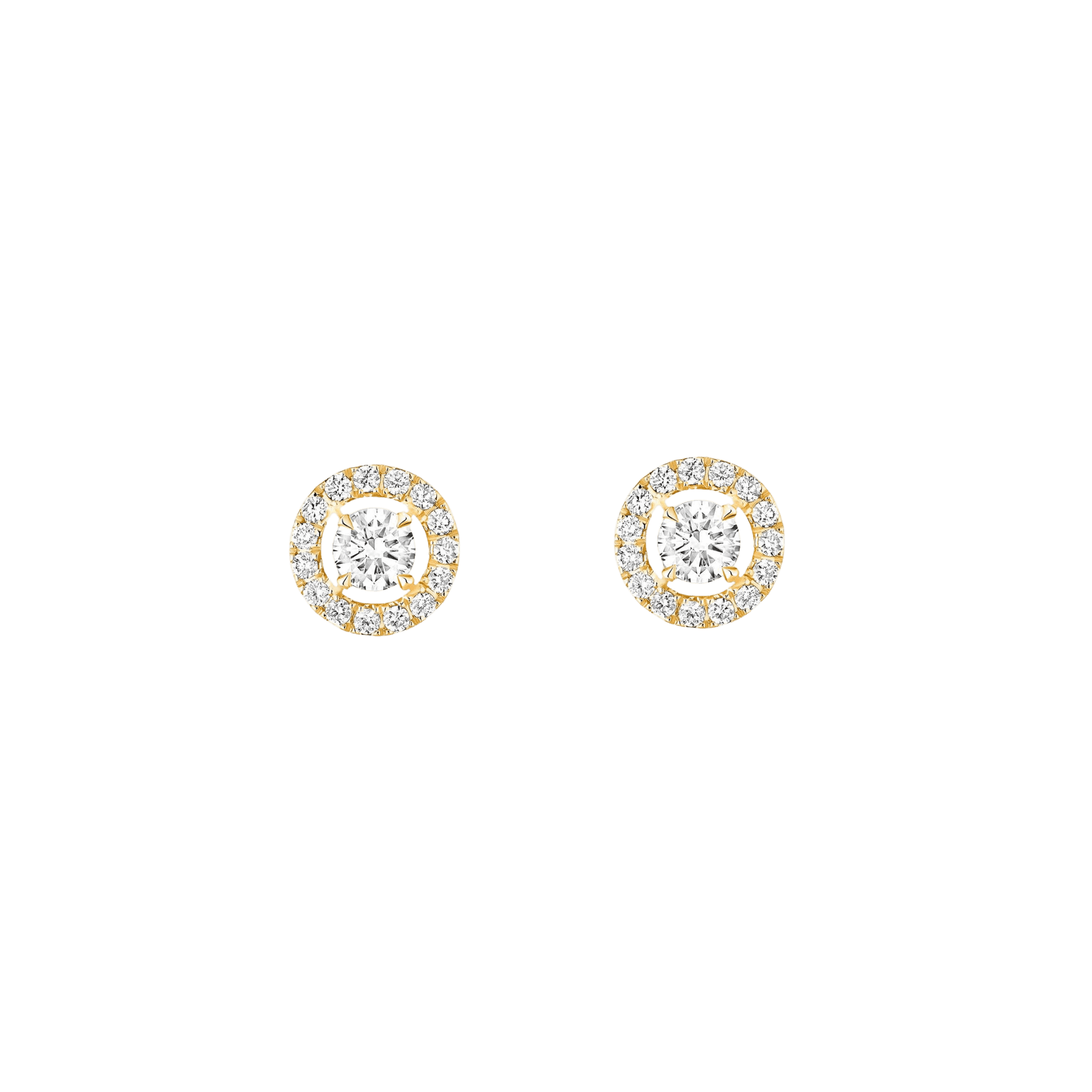 Messika Joy oorsieraad geelgoud met diamant - 6991-YG - #1