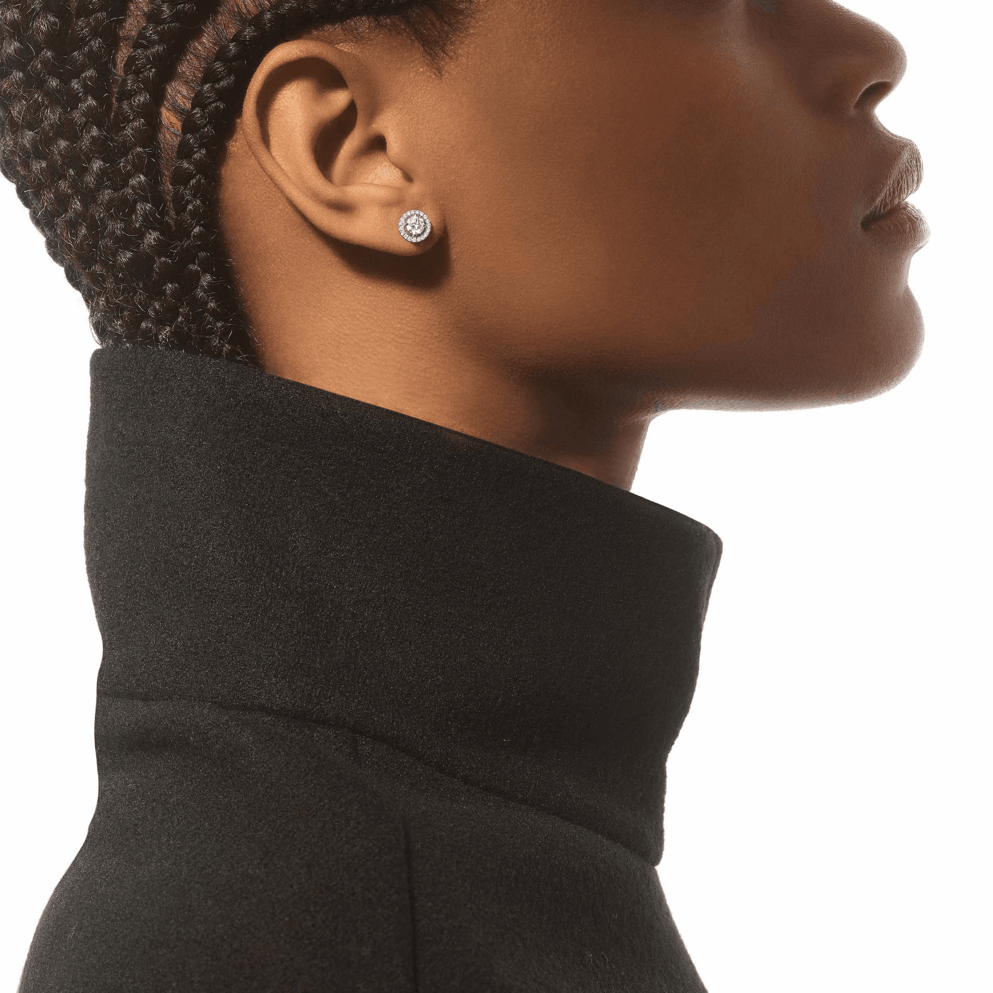 Messika Joy oorsieraad roodgoud met diamant - 4445-WG - #6