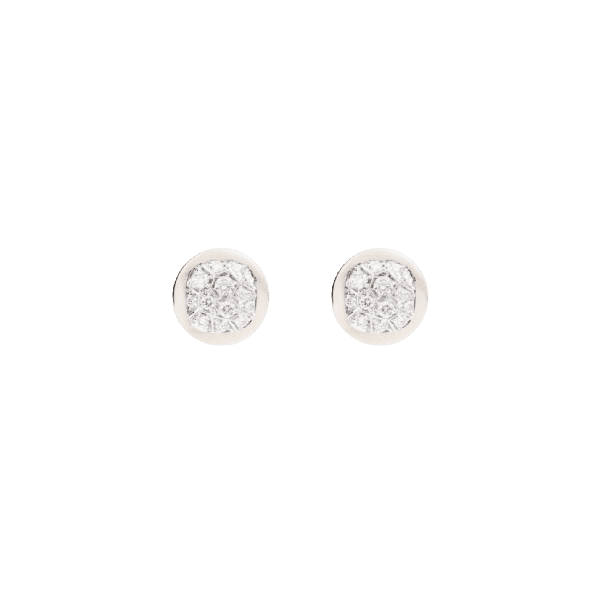 Pomellato Nudo Solitaire oorsieraad roodgoud met diamant - POB7040 O6000 DB000 - #1
