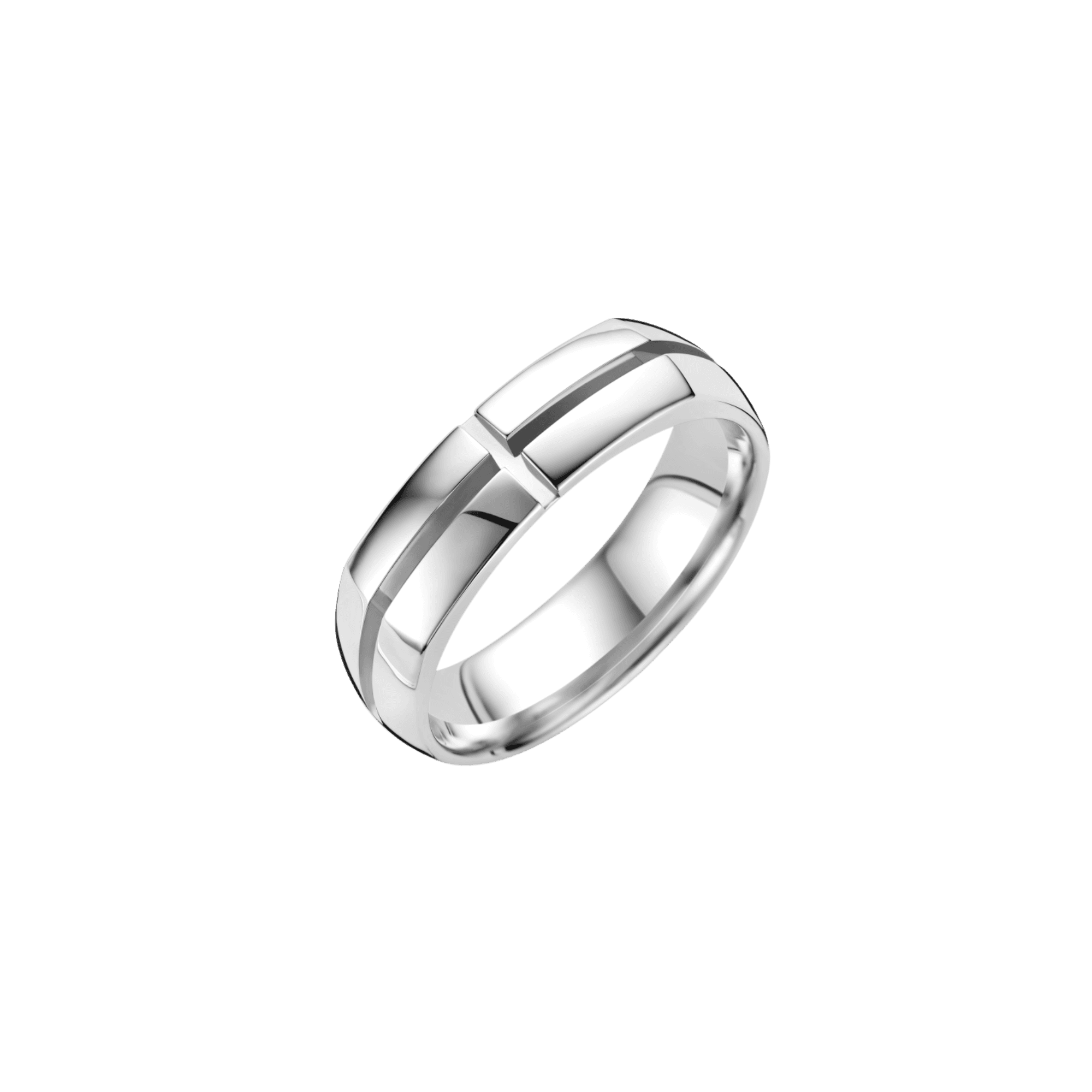 Trouwring Classic Love Collection witgoud - 274660 - #1