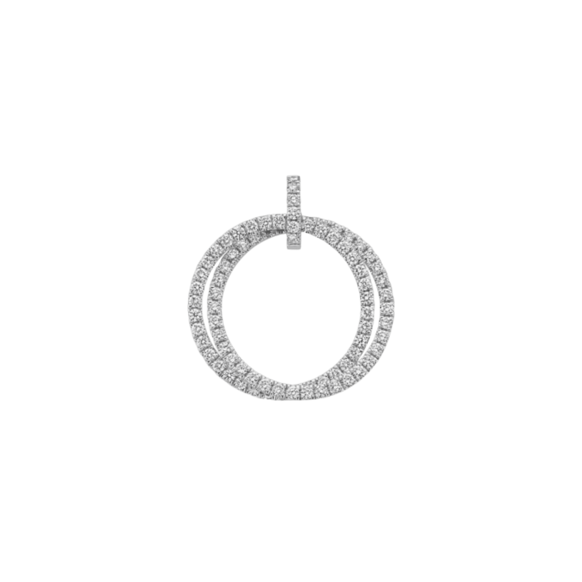 Schaap en Citroen Diamonds hanger witgoud met diamant - #1