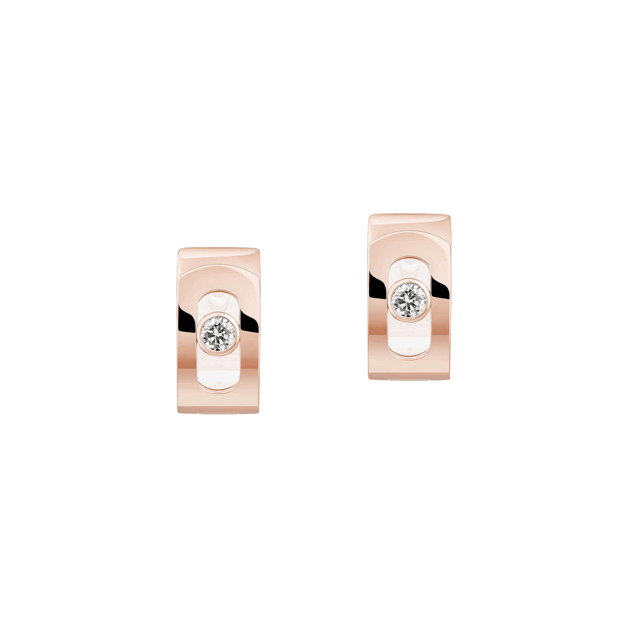 Messika Move Noa oorsieraad roodgoud met diamant - 15211-PG - #1
