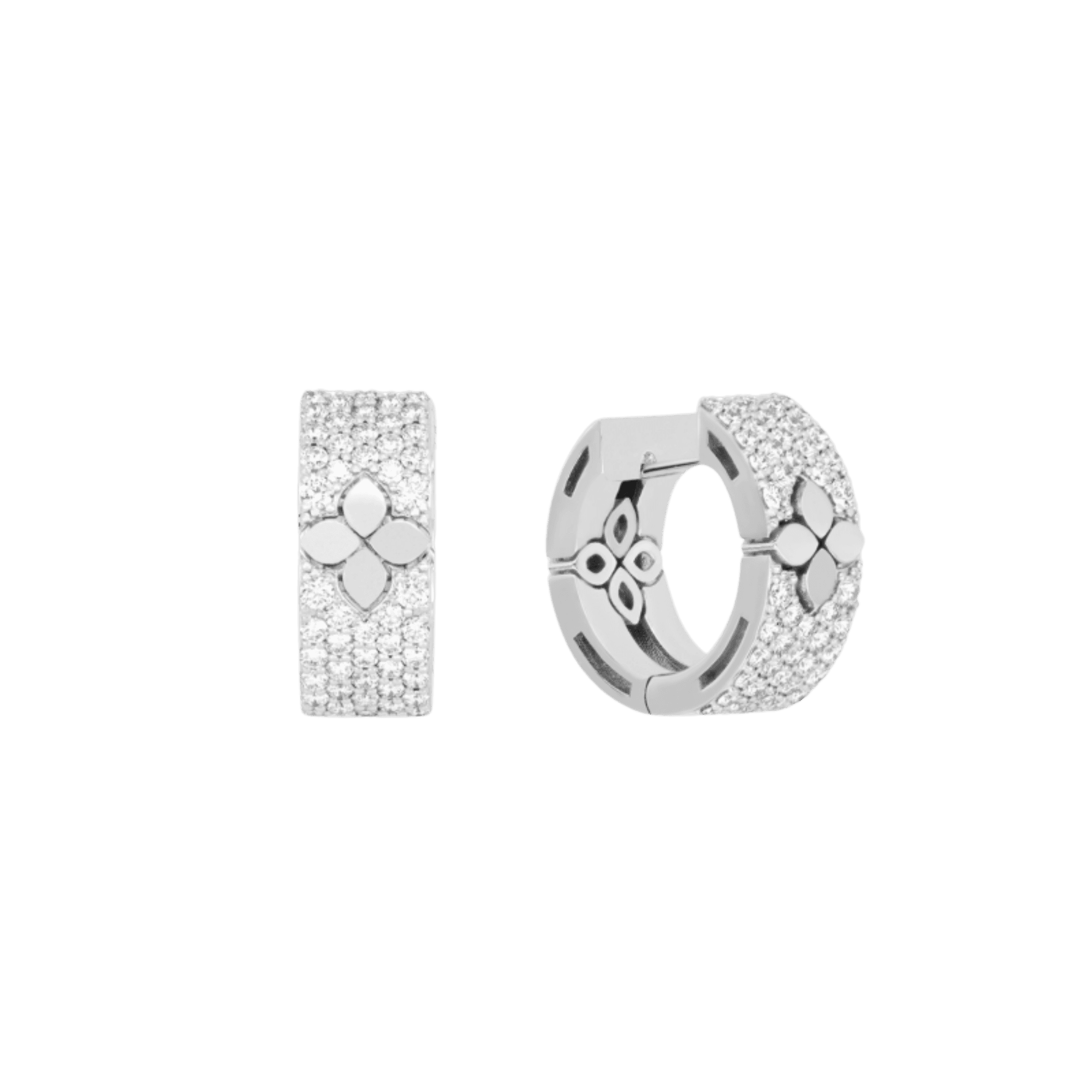 Roberto Coin Love in Verona oorsieraad witgoud met diamant - ADR888EA2355 - #2