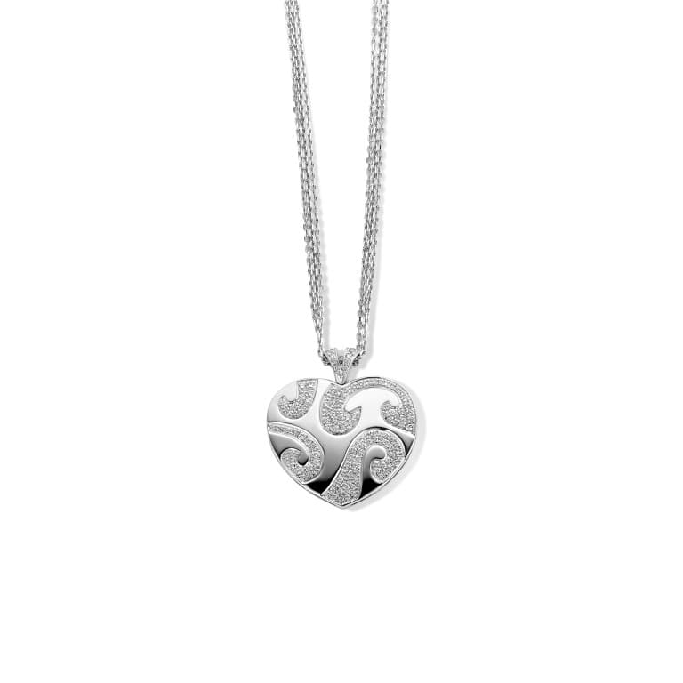 witgoud hanger met diamant SC Highlights Diamonds - #1