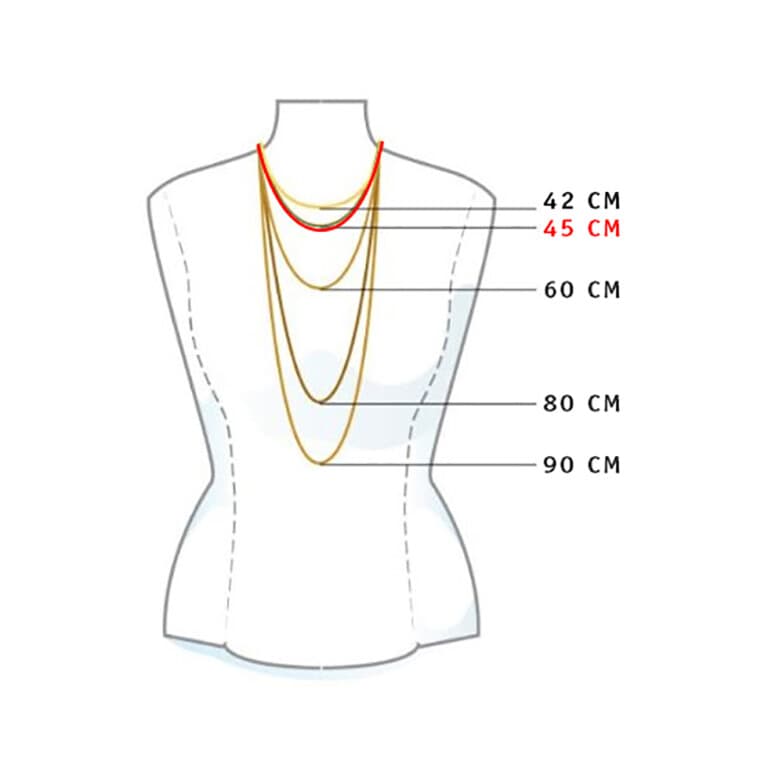 Tirisi Jewelry Seoul Flower Due collier roodgoud met diamant - TN2116MCP - #3