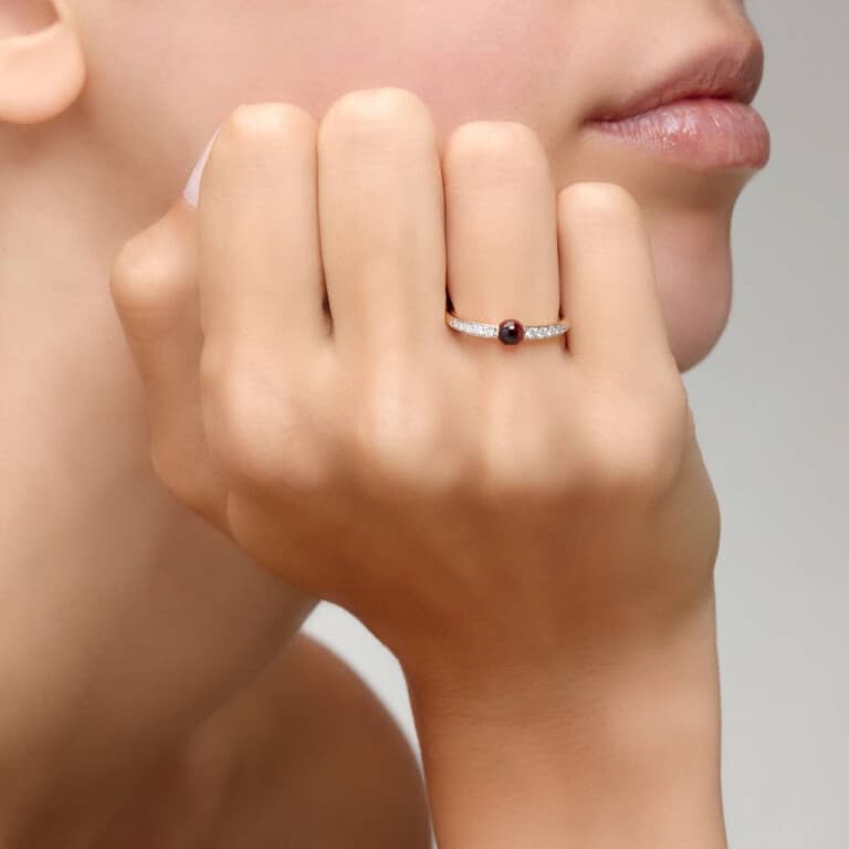 Pomellato M'ama Non M'ama Amour ring roodgoud met diamant - PAB7031 O7000 DB0OG - #2