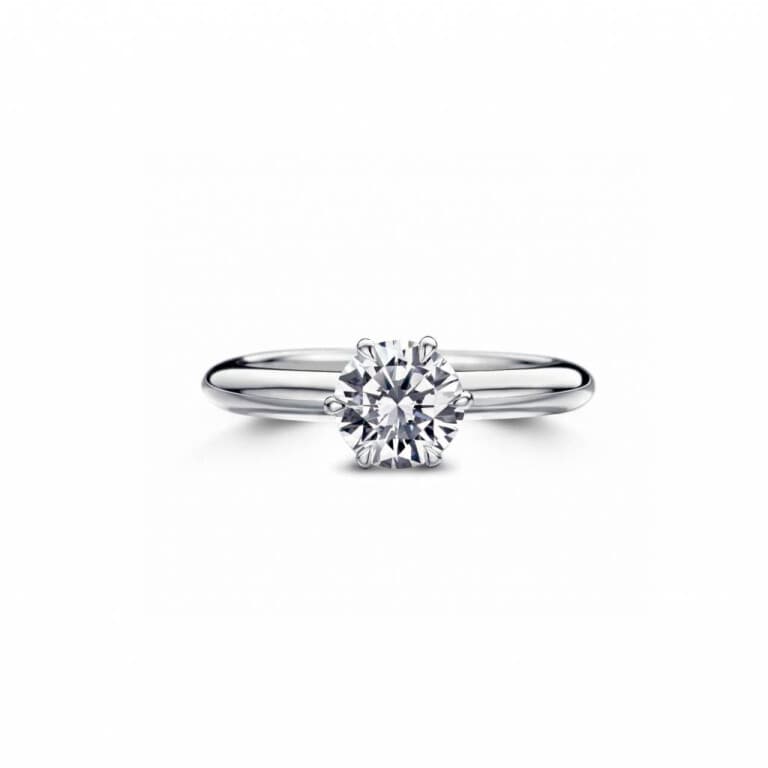 platina solitair ring met diamant SC 125 Collection 0.72 ct - #2