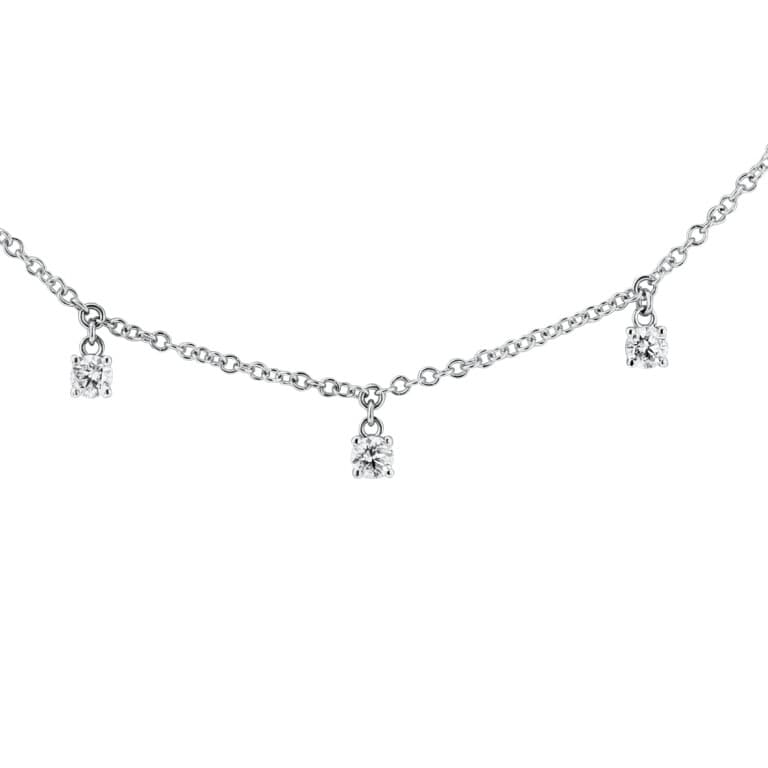 witgoud collier met diamant Schaap en Citroen Diamonds - #3