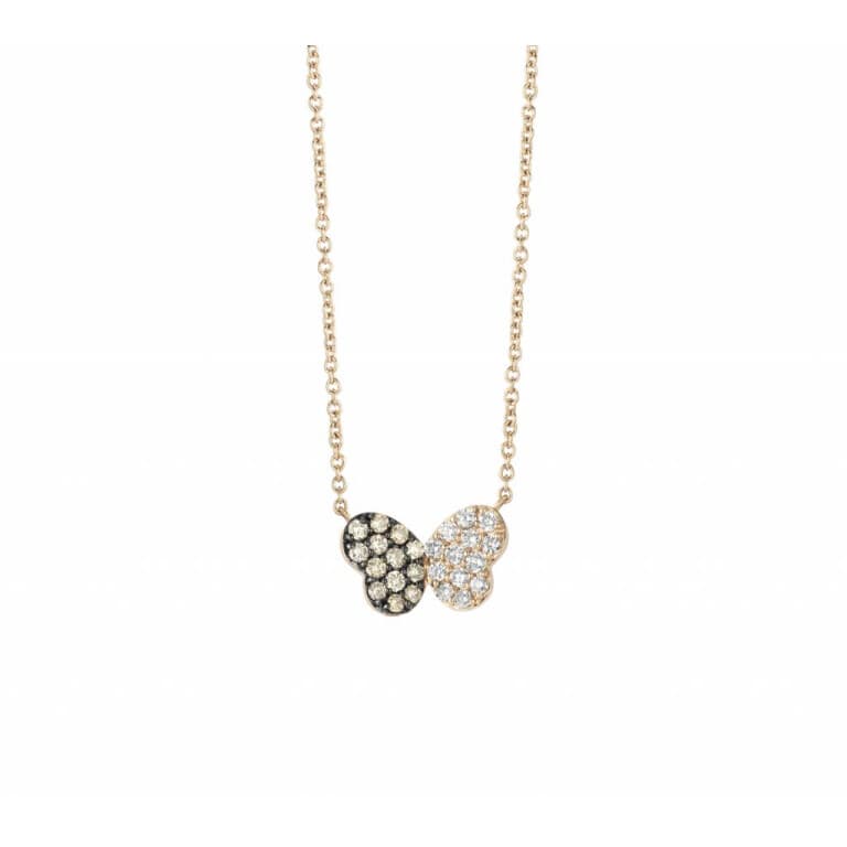 roodgoud collier met diamant Schaap en Citroen Diamonds - #2