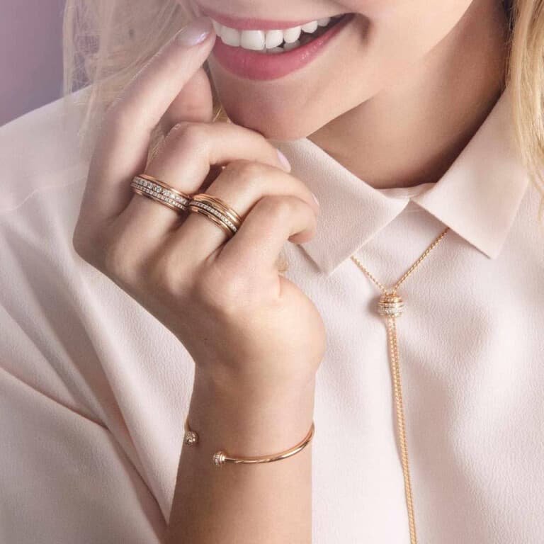 Piaget Possession collier met hanger roodgoud met diamant - G33P0097 - #3