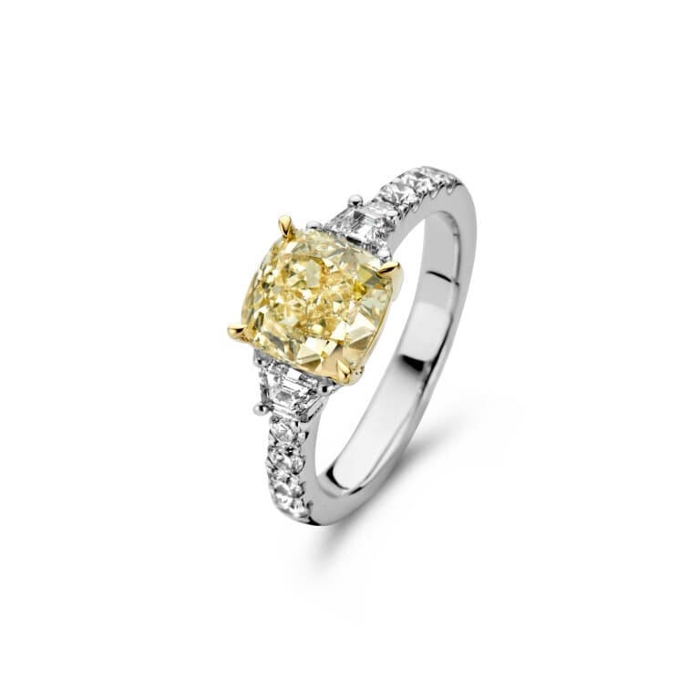 geel/wit goud alliance ring met diamant SC Highlights Diamonds - #1