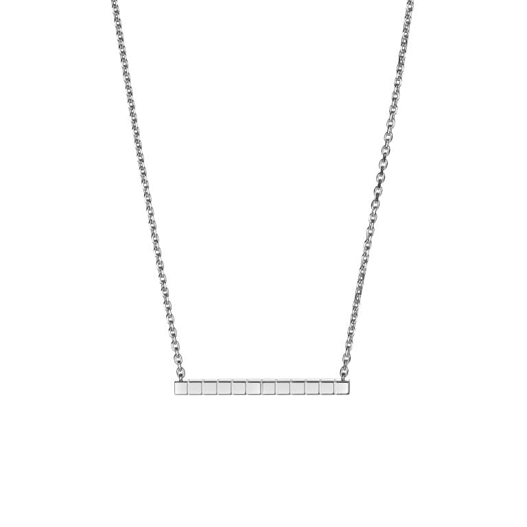 Chopard Ice Cube collier witgoud met diamant - 817702-1002 - #3