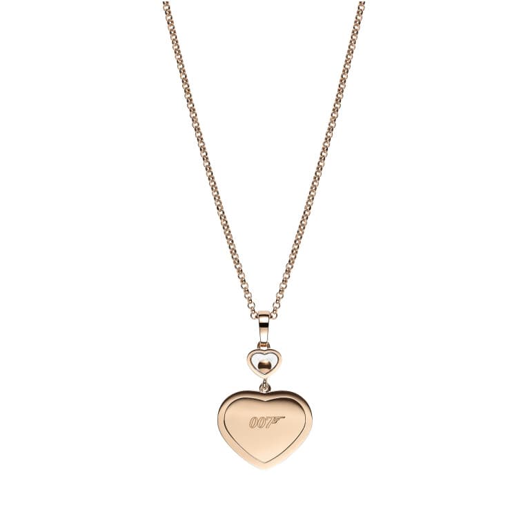 Chopard Happy Diamonds Happy Hearts 007 collier met hanger roodgoud met diamant - undefined - #2