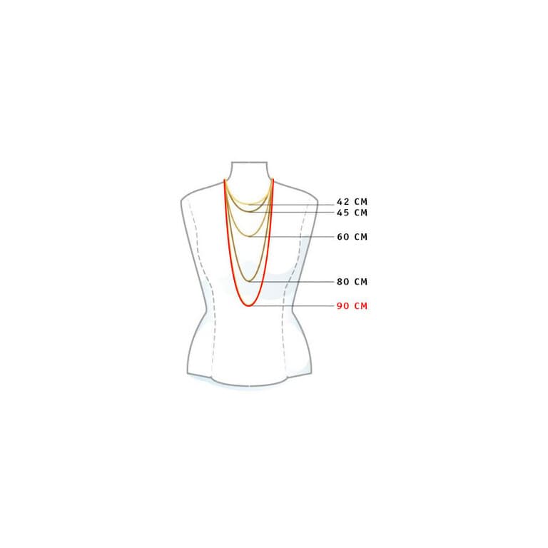 Marco Bicego Marrakech Onde collier geel/wit goud met diamant - CG774-B2 - #3