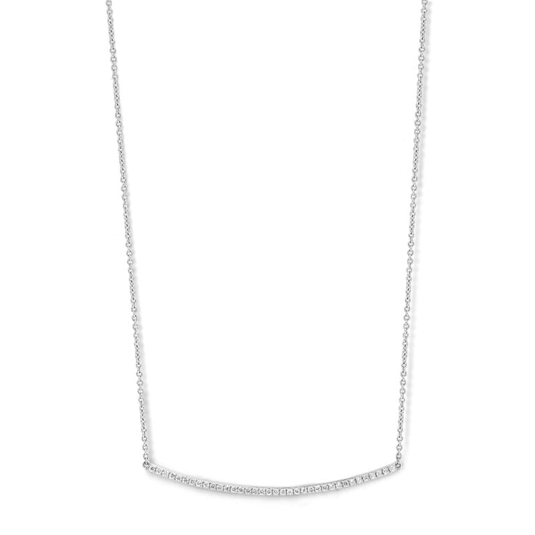 witgoud collier met diamant Schaap en Citroen Diamonds - #1