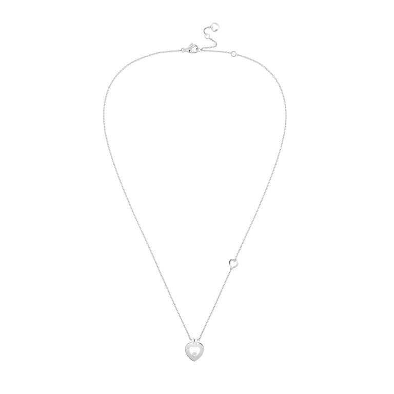 Fred Pretty Woman collier met hanger witgoud met diamant - undefined - #1