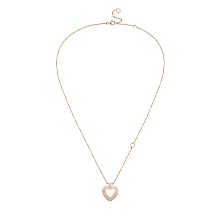 Fred Pretty Woman collier met hanger roodgoud met diamant - 7B0258-000 - #2