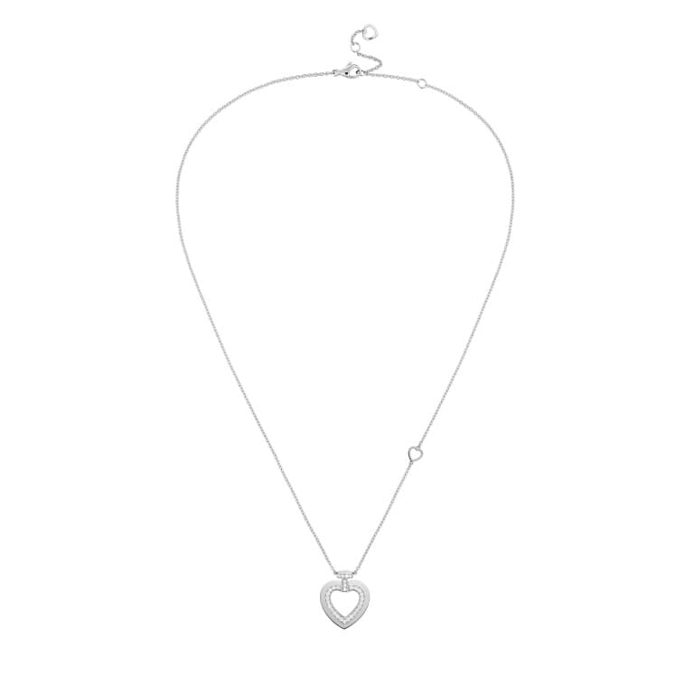 Fred Pretty Woman collier met hanger witgoud met diamant - undefined - #1