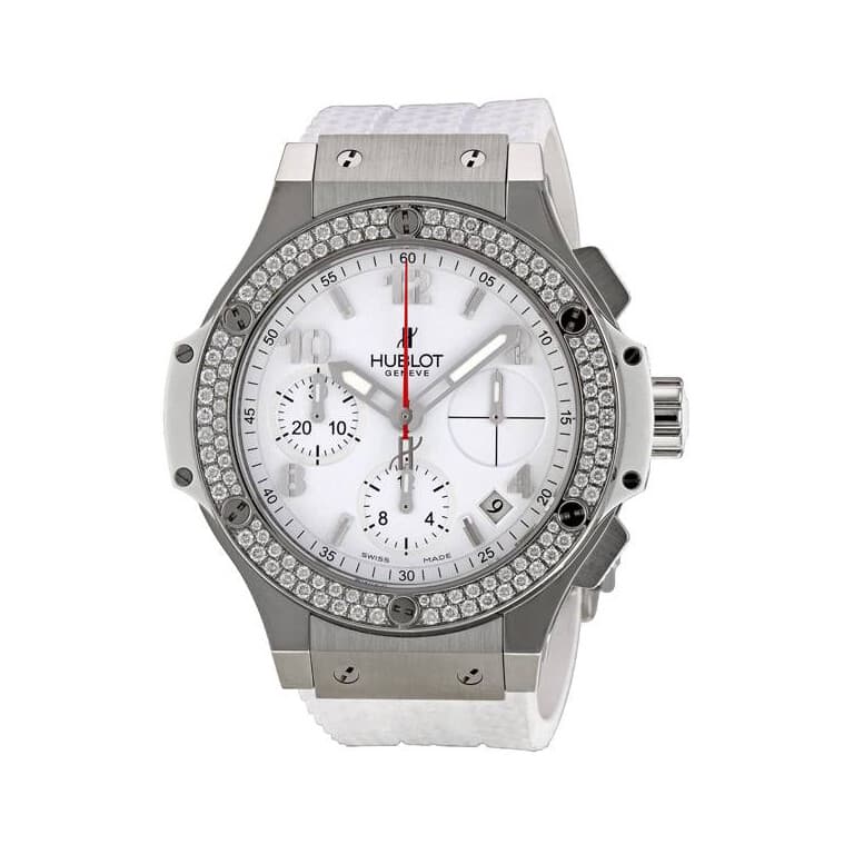 Hublot Big Bang Chronograph Steel White Diamonds 41mm - undefined - #2