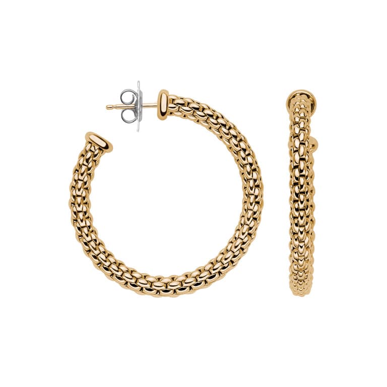 Fope Essentials oorringen geelgoud - 02E06OX_XX_G_XXX_000 - #1